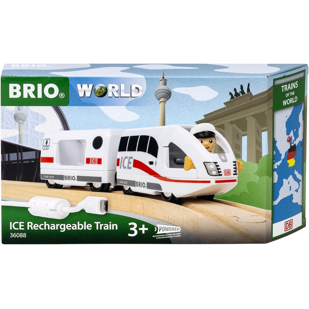 BRIO® Spielzeug-Zug »BRIO® WORLD, ICE Batterie Zug«