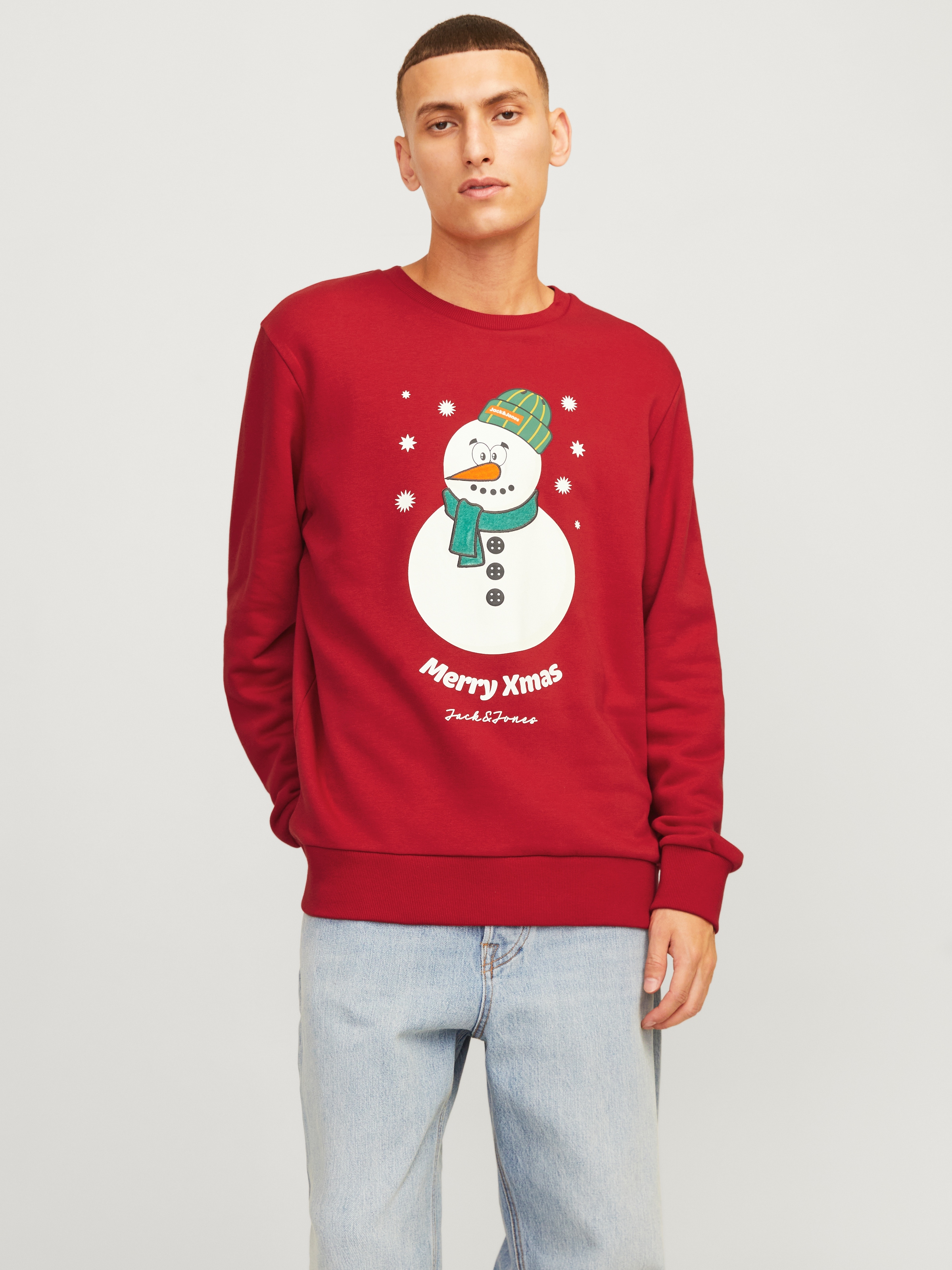 Jack & Jones Sweatshirt "JJXMAS JOLLY SWEAT CREW NECK" günstig online kaufen