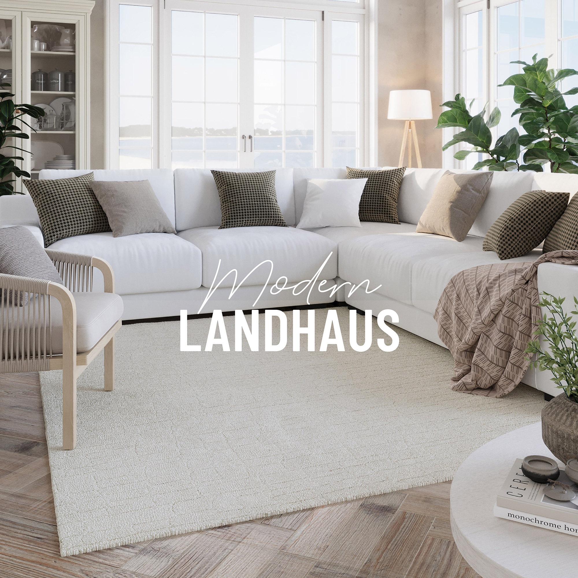 WECON HOME Hamptons THIRTYONE Rug Beige 140x200cm 3