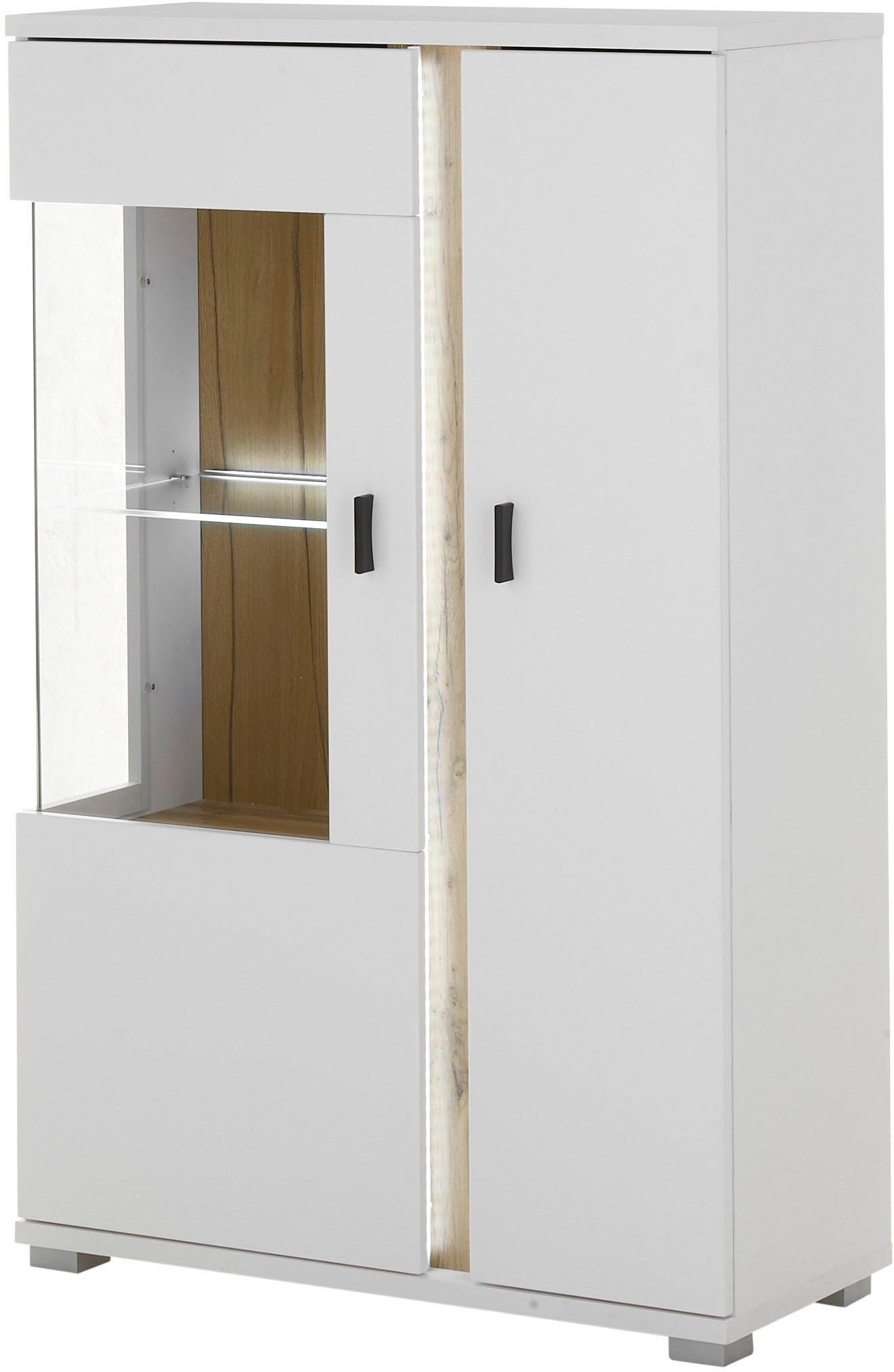 Home affaire Vitrine "LONG ISLAND, Stauramvitrine" 1 Stk. tlg. in moderner günstig online kaufen