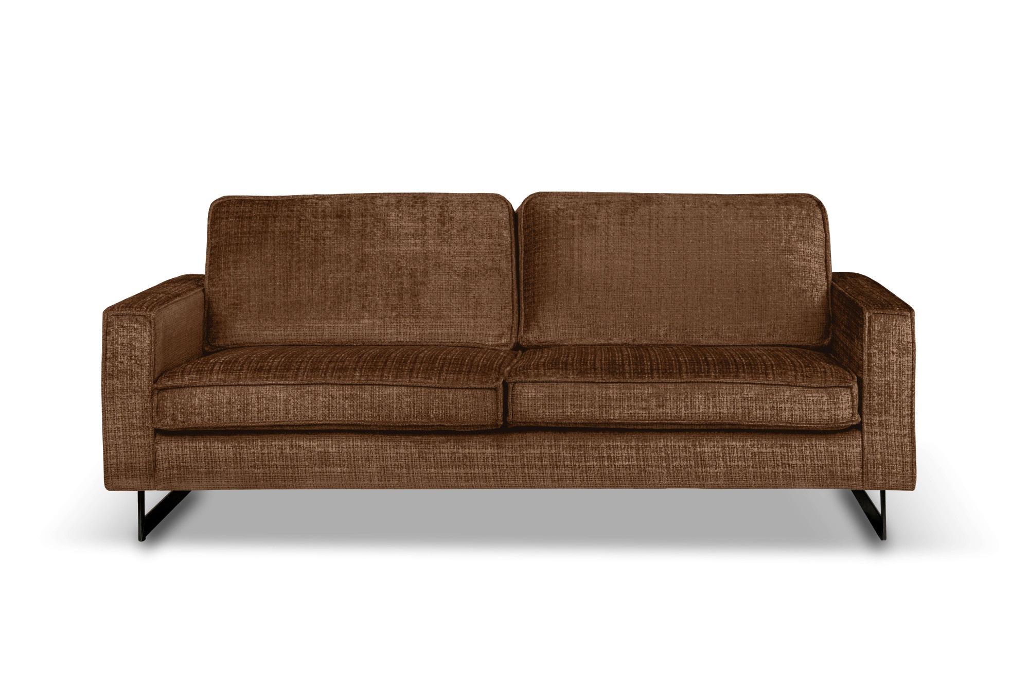 Home affaire 3-Sitzer "Pinto, 206 cm, Cord, Chenille, Lederoptik" mit Keder günstig online kaufen