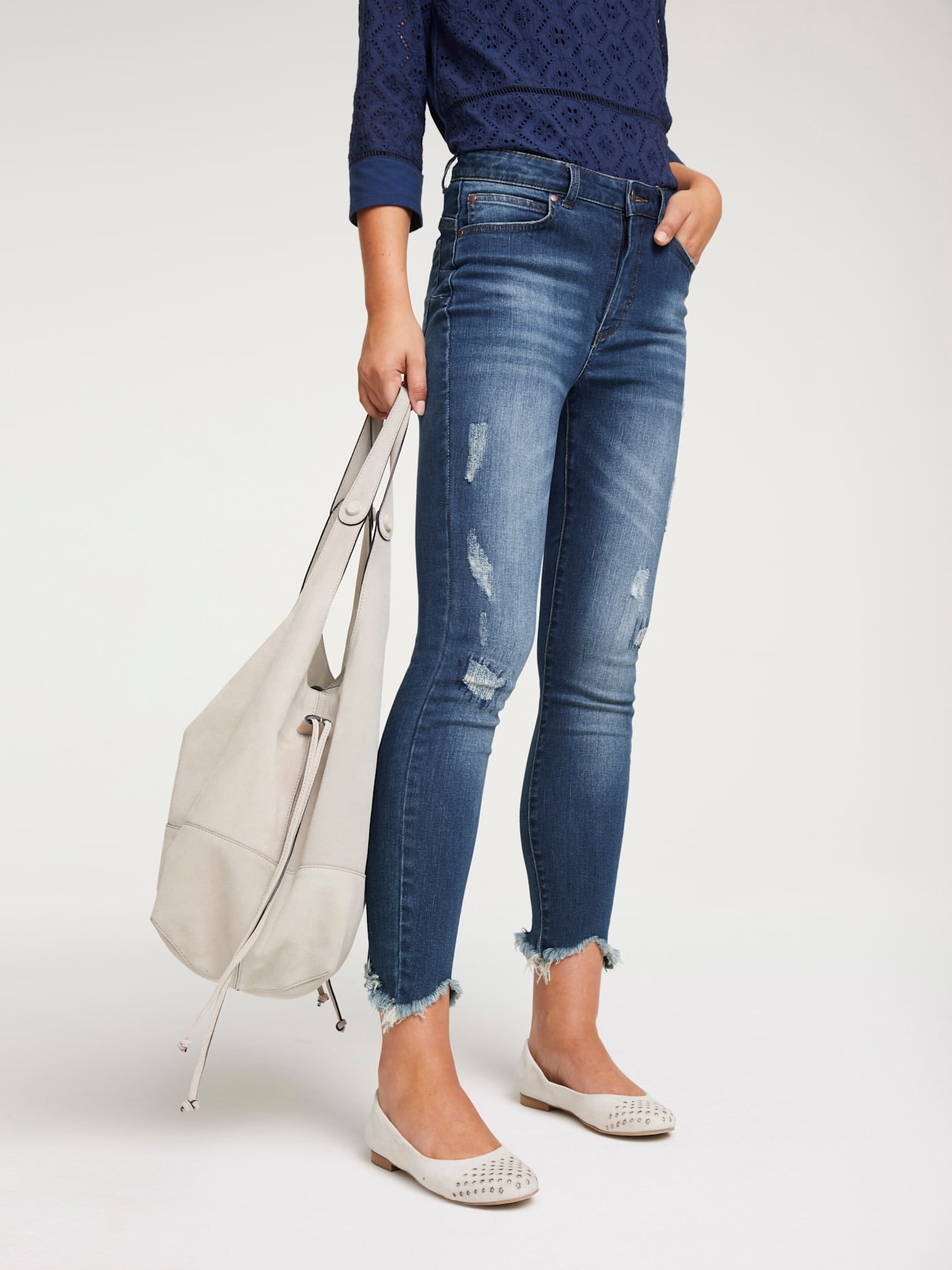 heine Röhrenjeans 1 Stk. tlg. günstig online kaufen