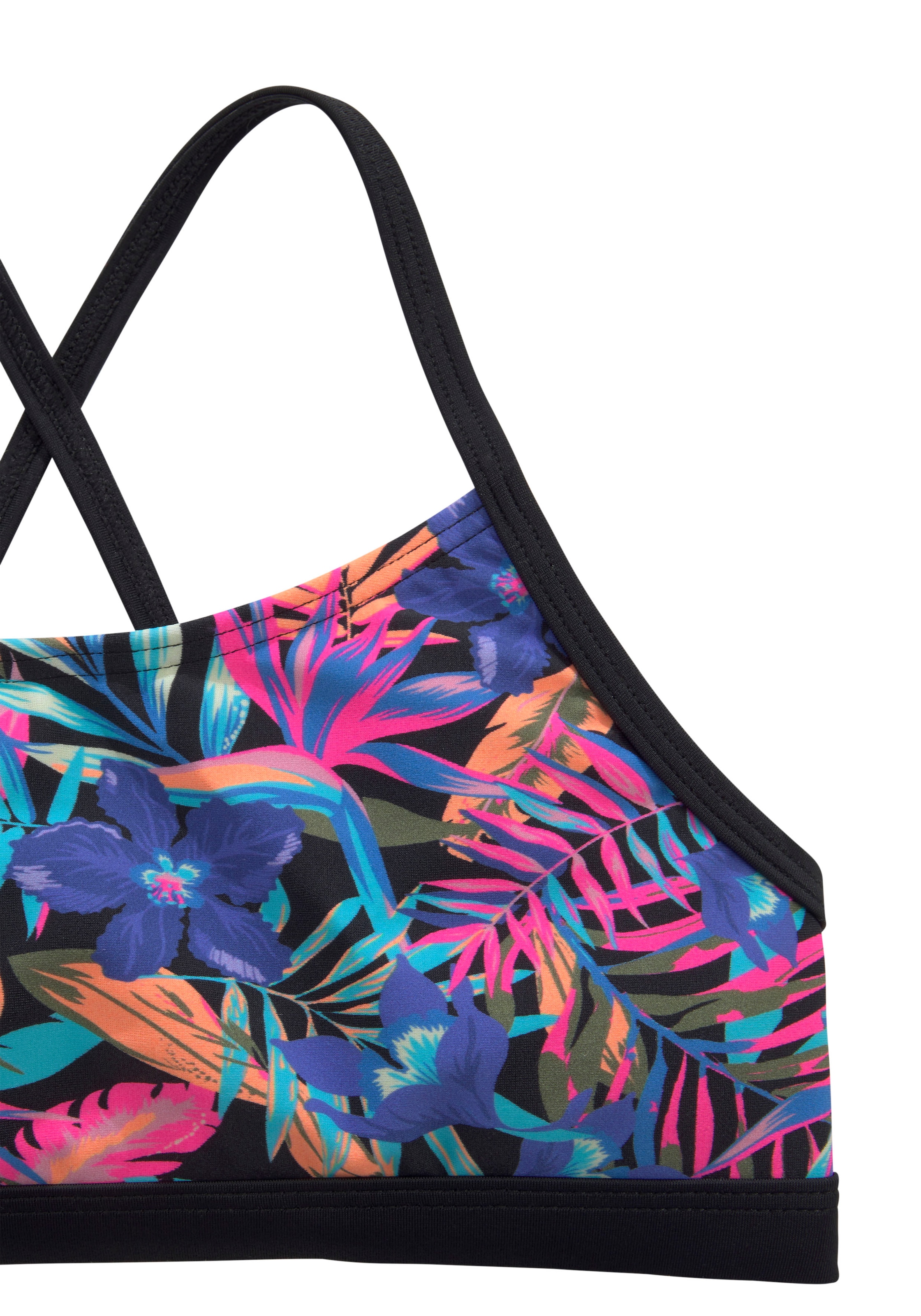 Bench. Bustier-Bikini »Pitch Kids«, mit trendigem Dschungeldruck