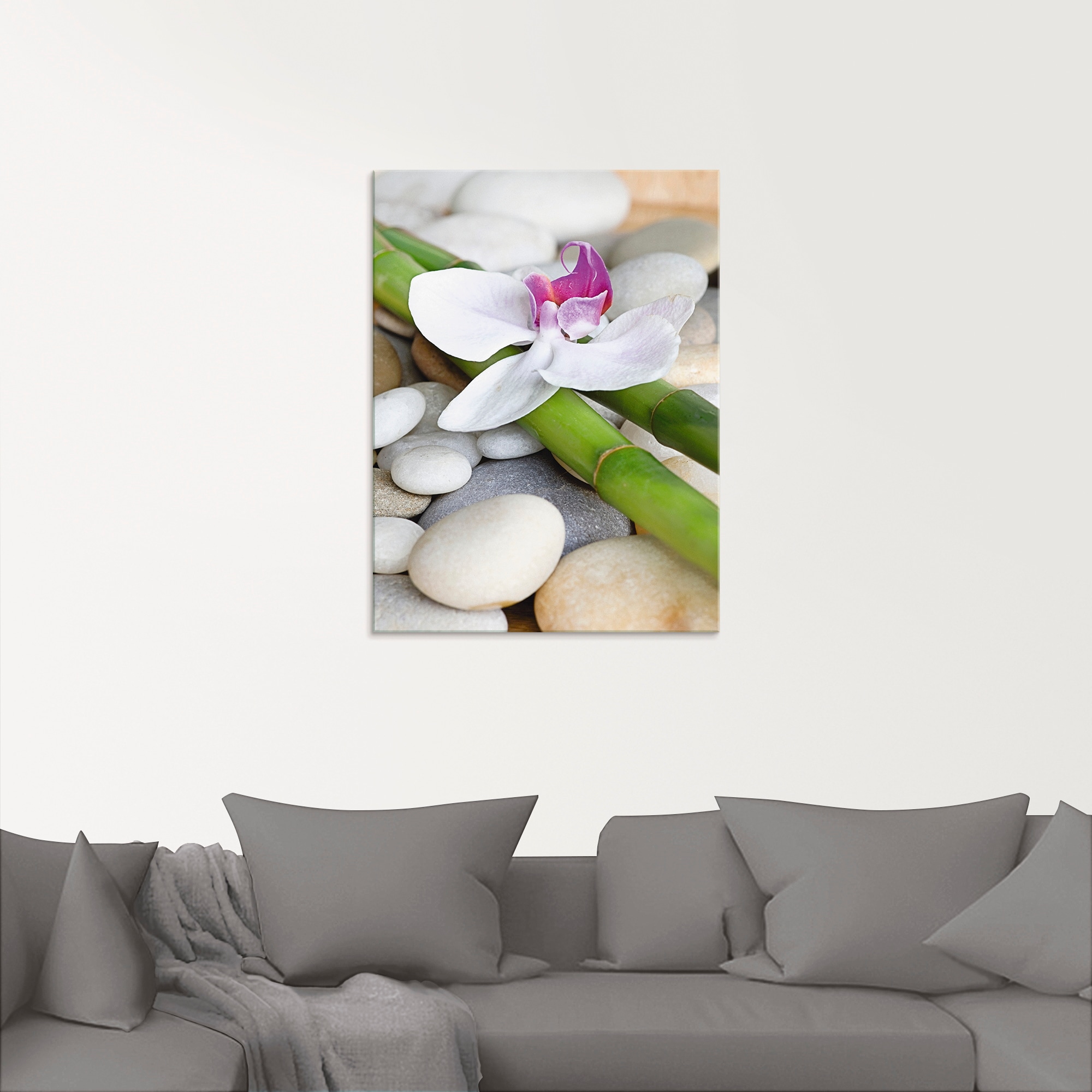 Artland Glasbild "Zen Orchidee", Zen, (1 St.), in verschiedenen Größen günstig online kaufen