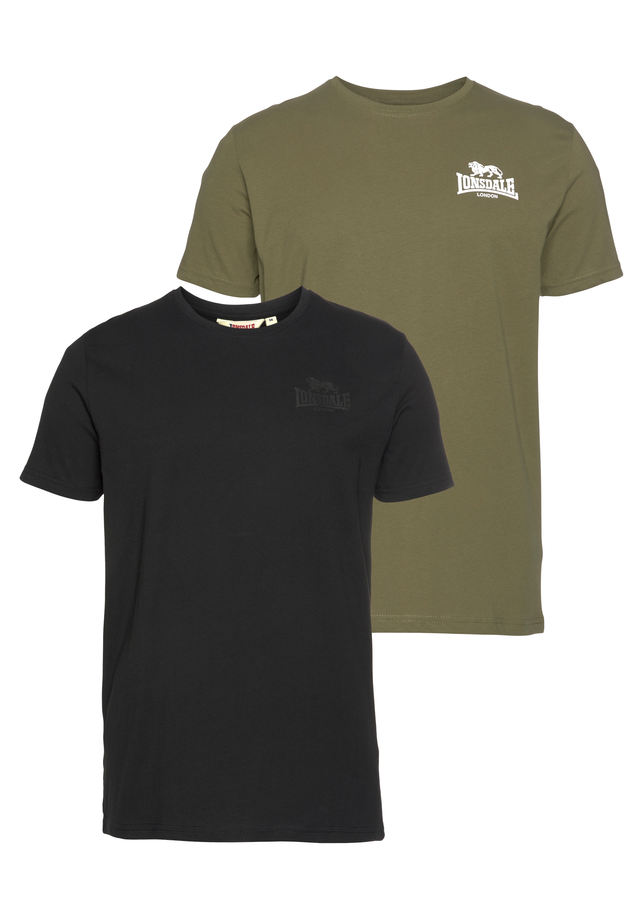 Lonsdale T-Shirt »BLAIRMORE«, (Packung, 2 tlg., 2er-Pack) ▷ bestellen | BAUR | Sport-T-Shirts