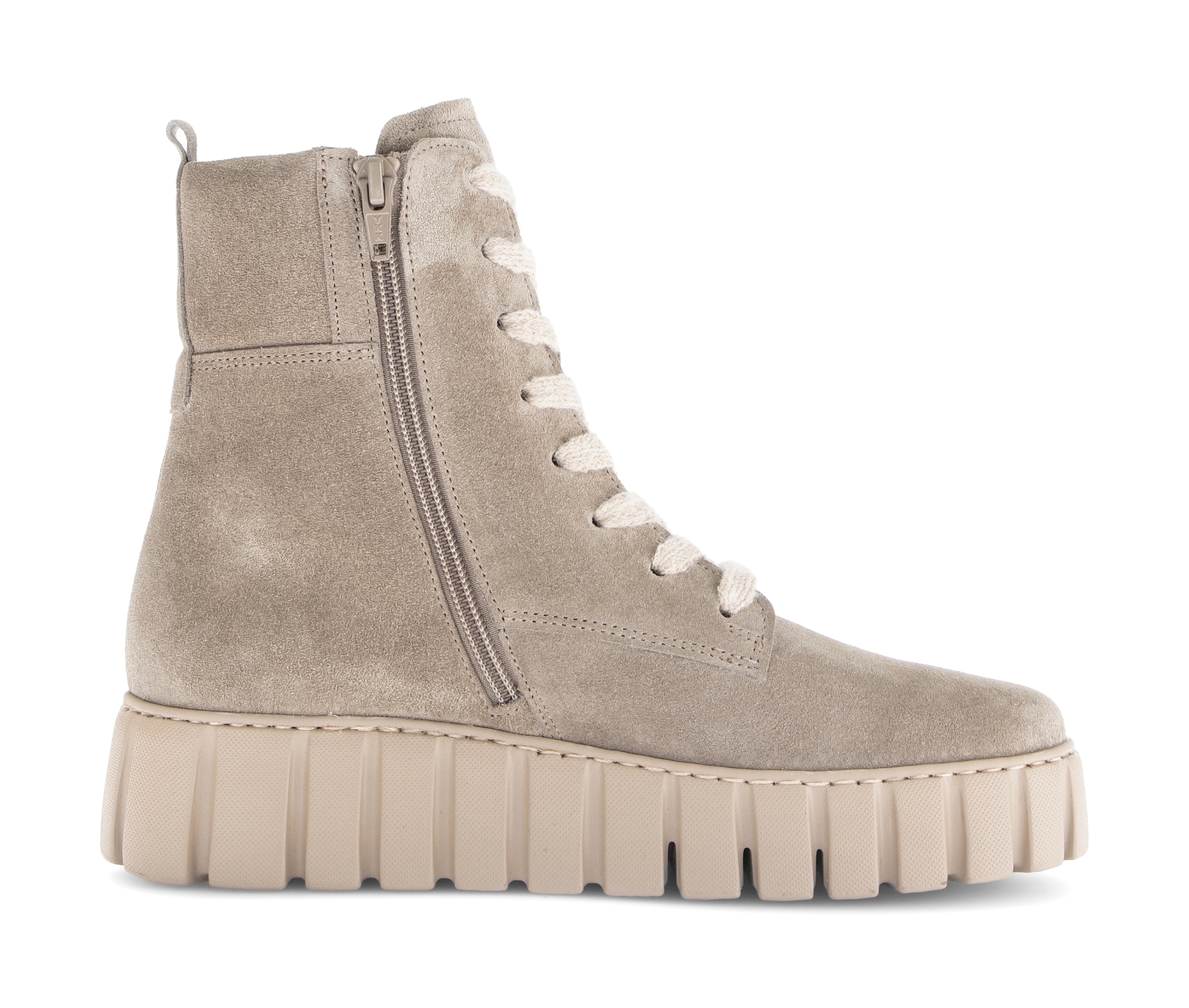 Gabor Schnürboots »FLORENZ«, Schnürstiefelette mit trendiger, markanter Plateausohle, Weite G