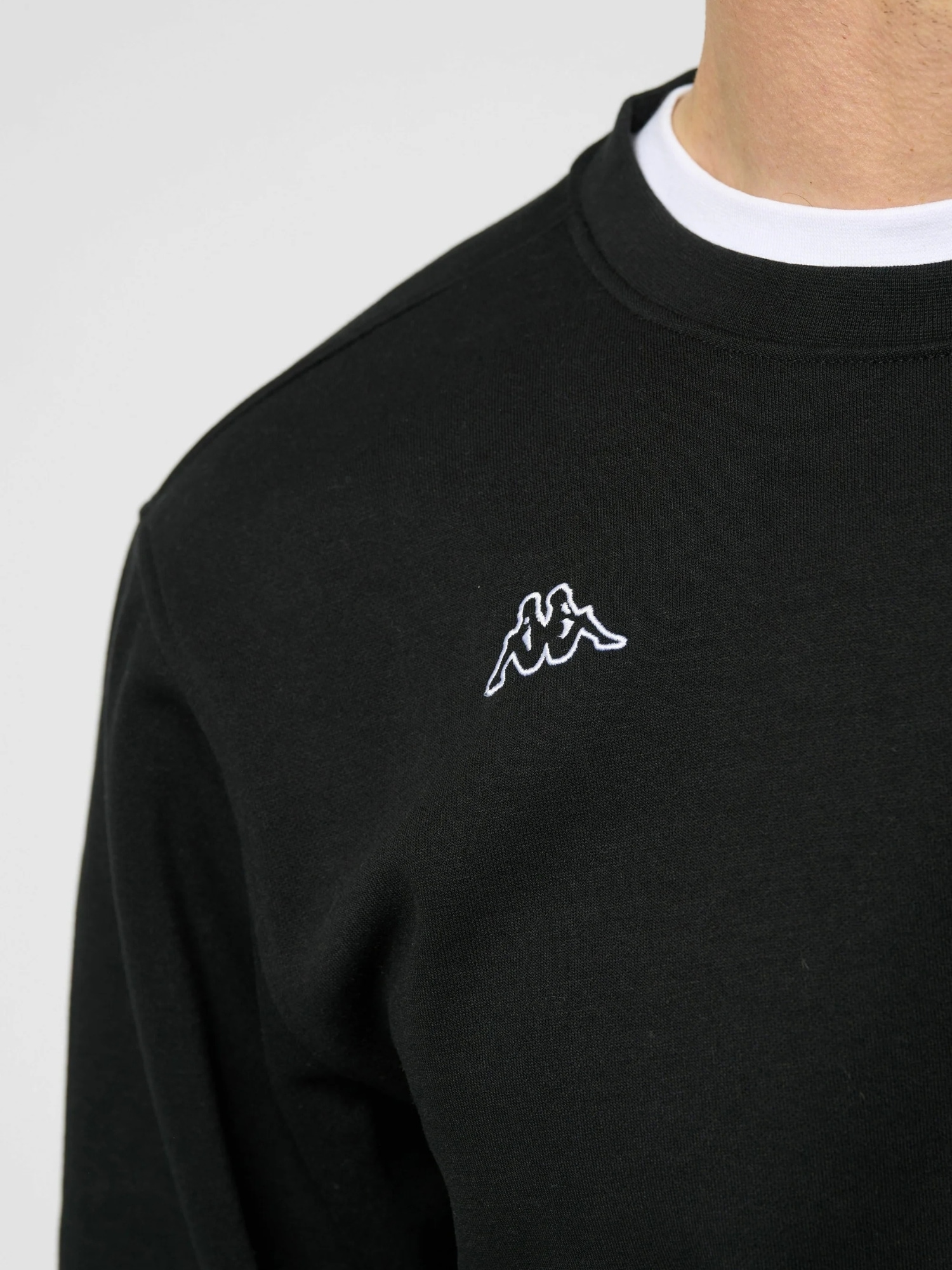 Kappa Rundhalspullover »Kappa sweatshirt KMLogo Trullo«