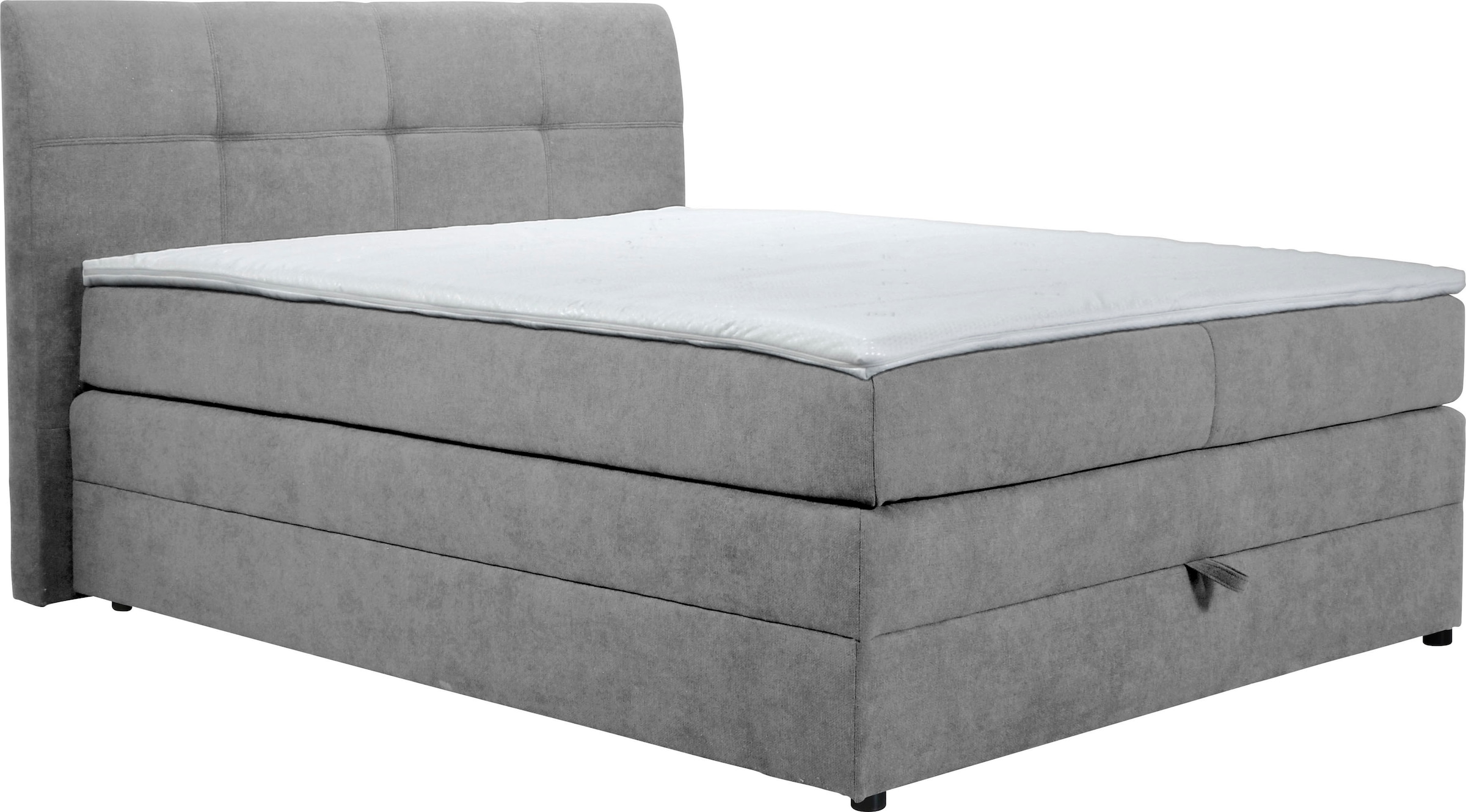 Home affaire Boxspringbett »Finja«, besonders komfortable Liegehöhe, mit praktischem Bettkasten
