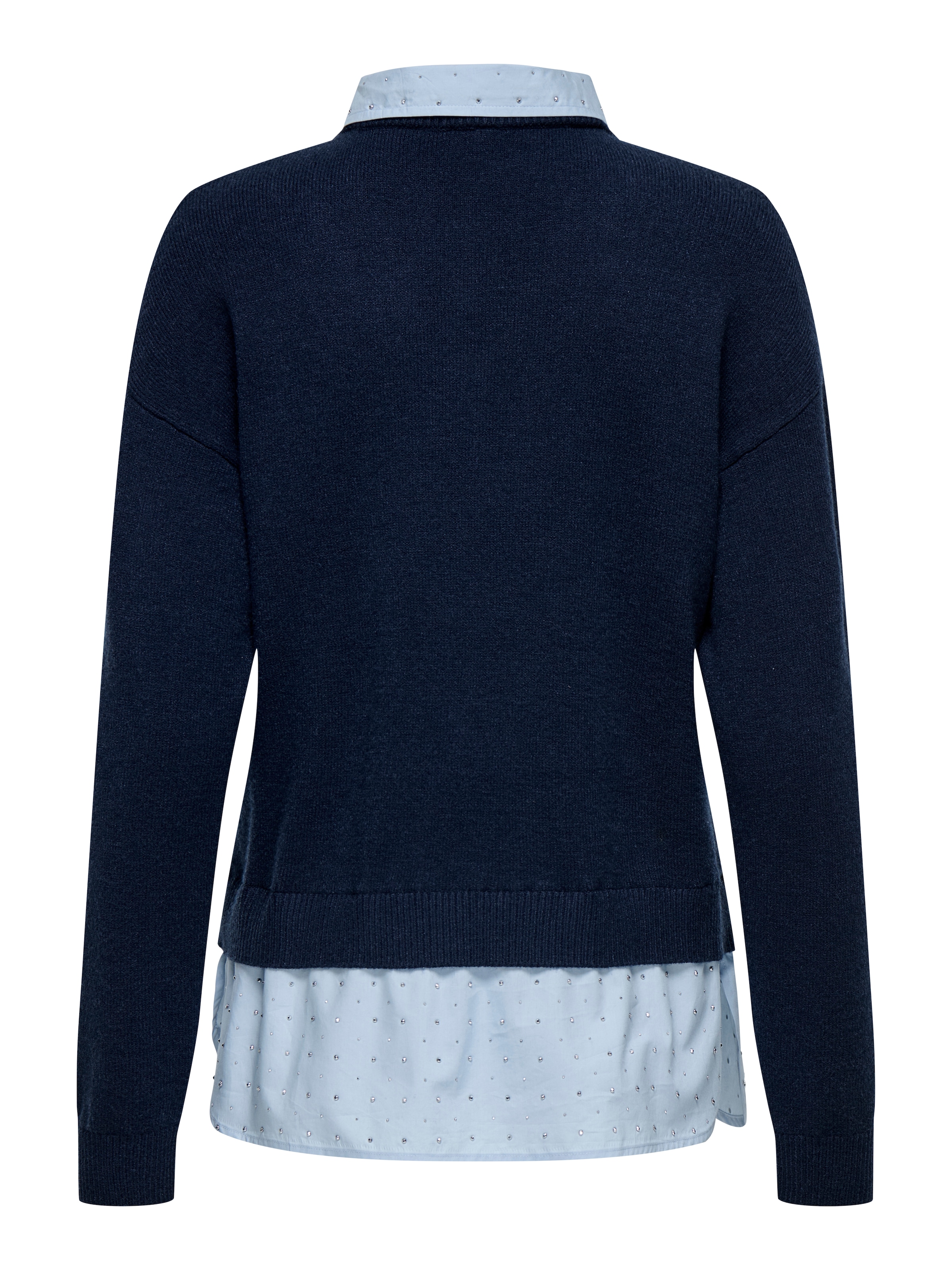 ONLY 2-in-1-Pullover »ONLDAGMAR LS COLLAR MIX KNT«