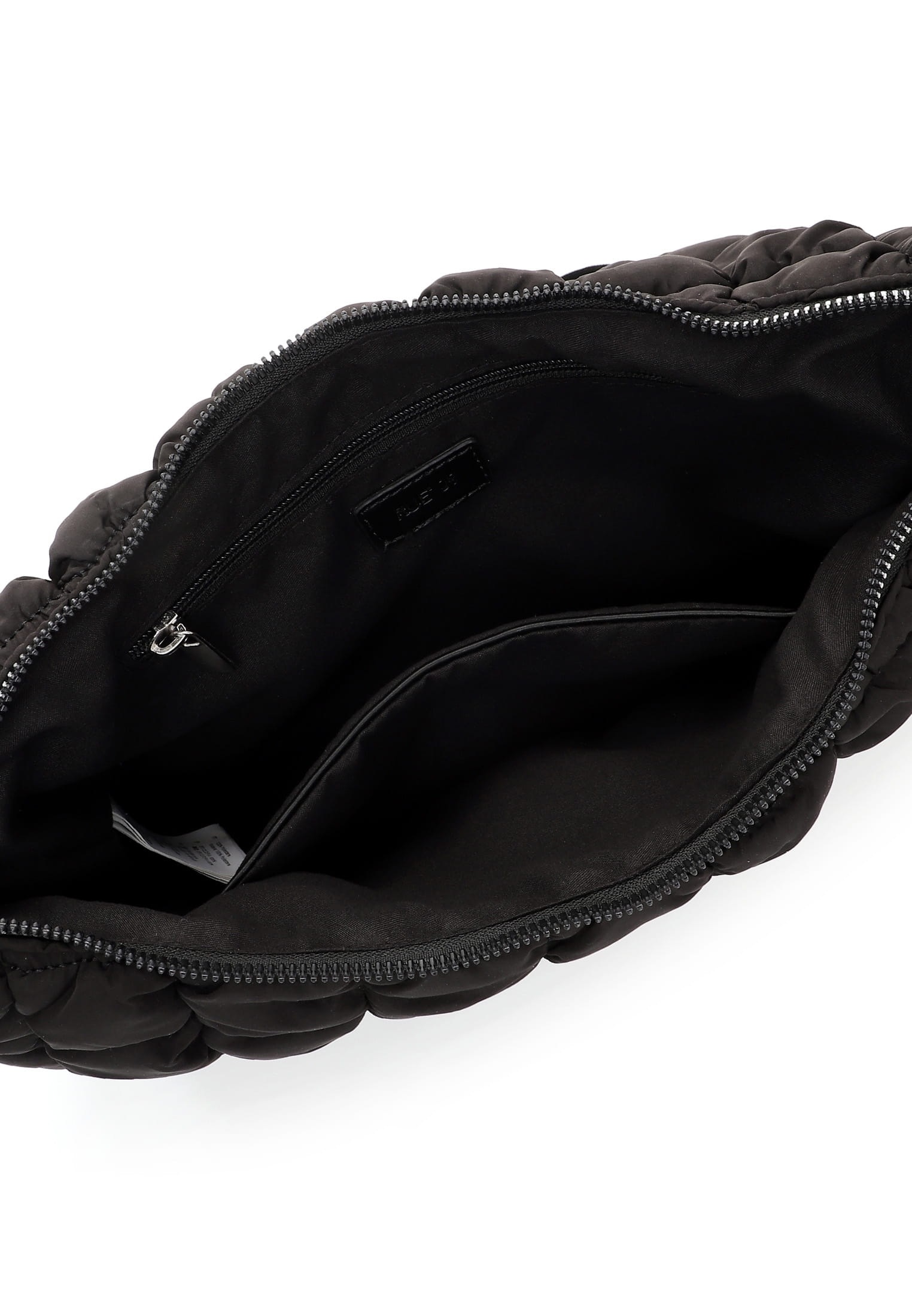 Umhängetasche EMILY & NOAH "Umhängetasche E&N Epinal RUE 09", Damen, Gr. B/H/T: 42cm x 23cm x 13cm 0, schwarz 100, Polyester, Taschen Umhängetasche 3