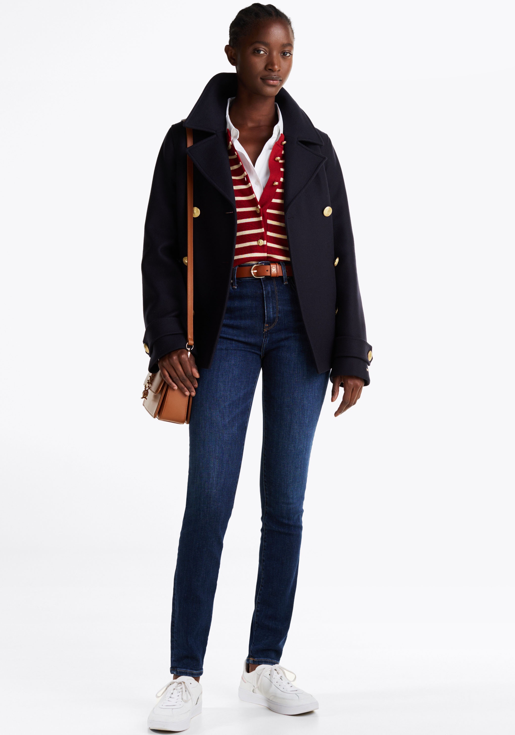 Thumbnail - Tommy Hilfiger "HERITAGE COMO SKINNY RW" mit Tommy Hilfiger Logo-Badge