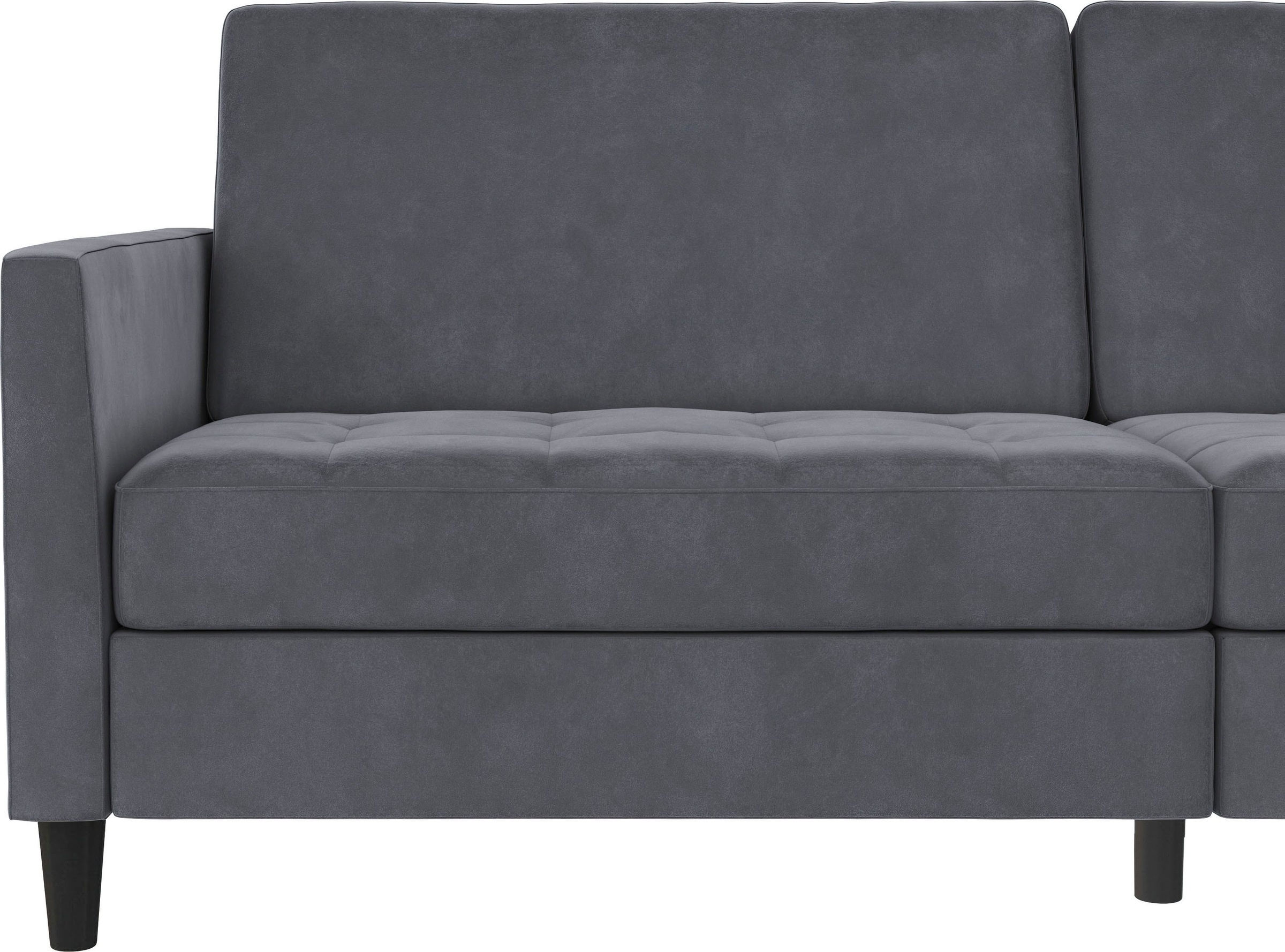 Dorel Home 3-Sitzer »Presley«, Sofa mit Bett-Funktion und verstellbarer Rückenlehne