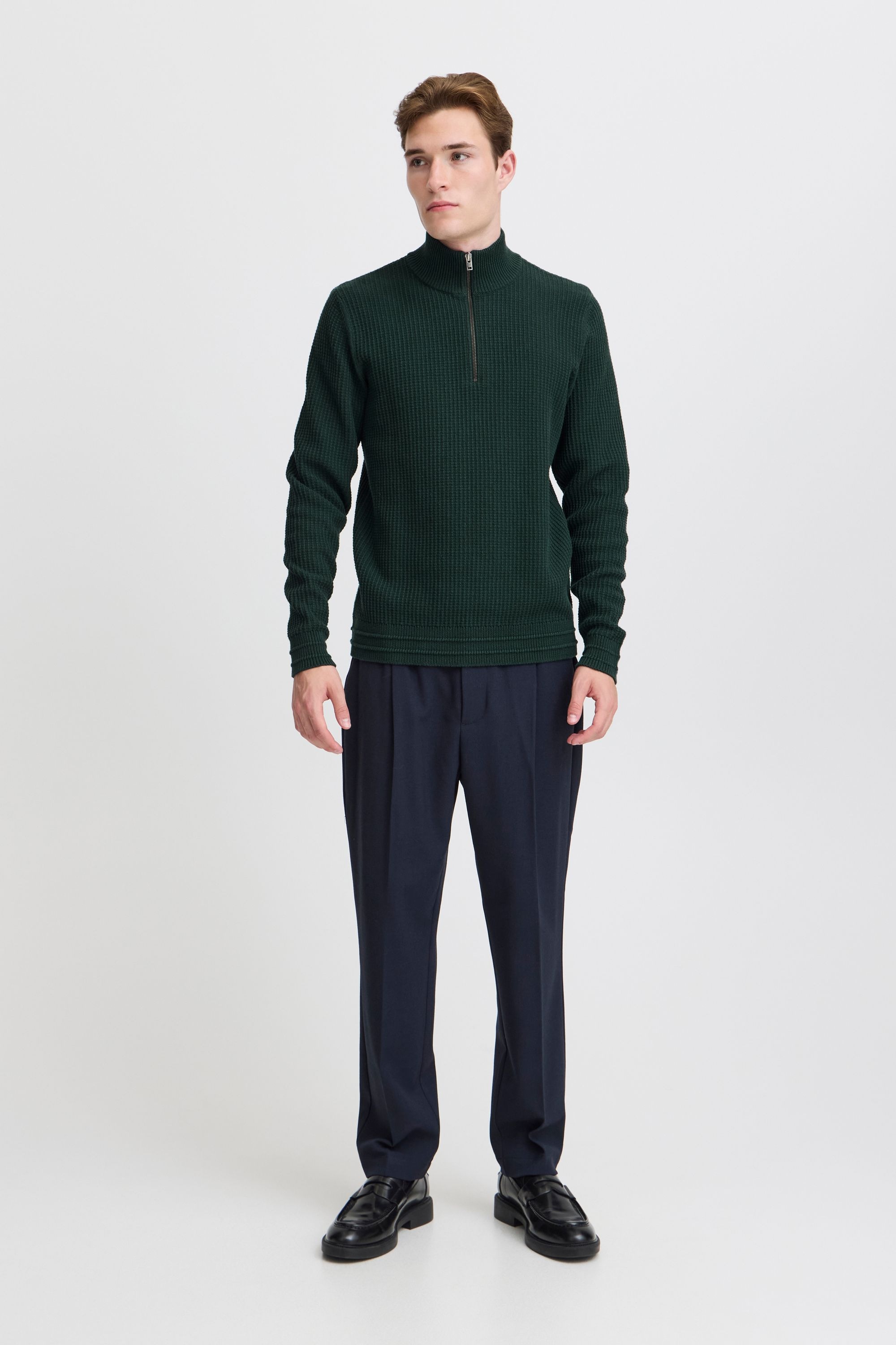 Casual Friday Troyer "Troyer CFKARL halfzip structured knit" günstig online kaufen