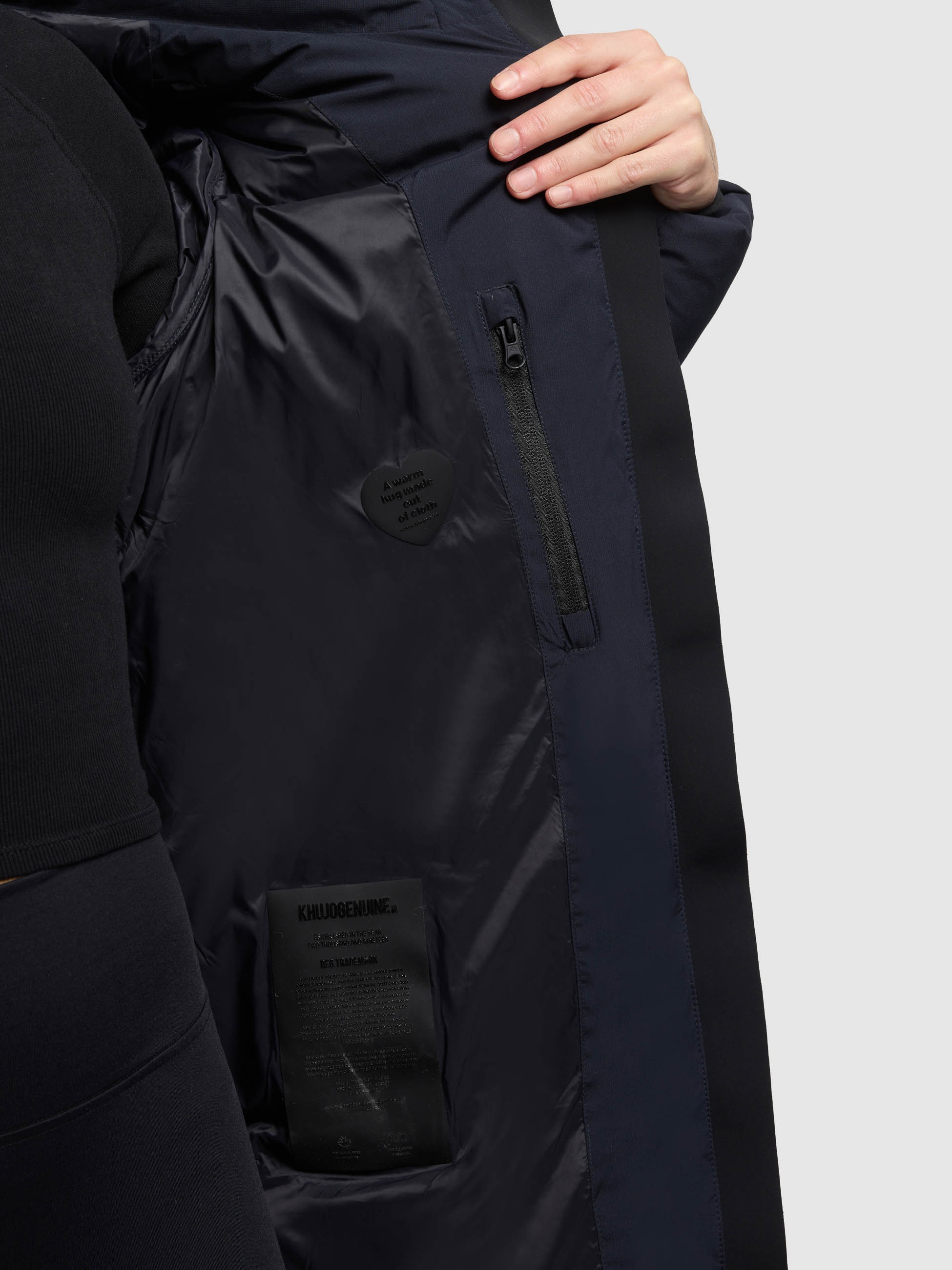 khujo Steppjacke »DROWN2 MATT« Taschenbeutel mit Fleece