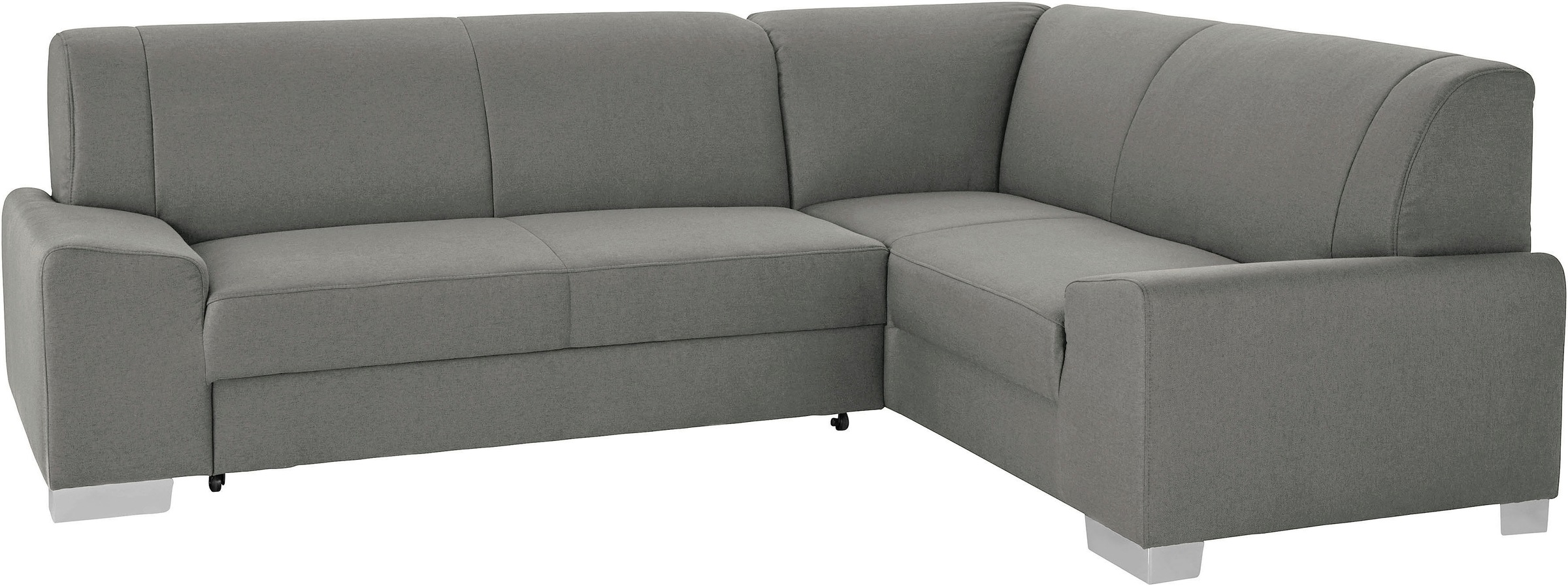 DOMO collection Ecksofa "Anzio in kubischer Formensprache, flache Armlehnen günstig online kaufen