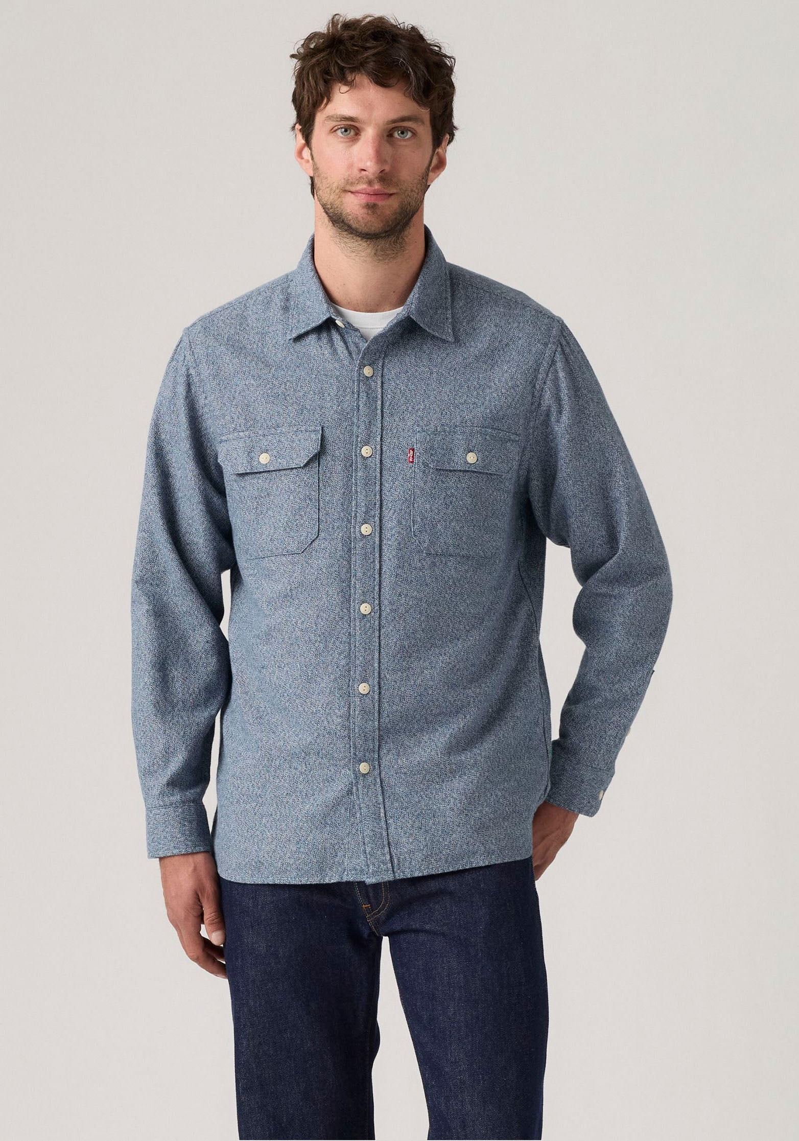 Levis Langarmhemd "JACKSON WORKER" günstig online kaufen