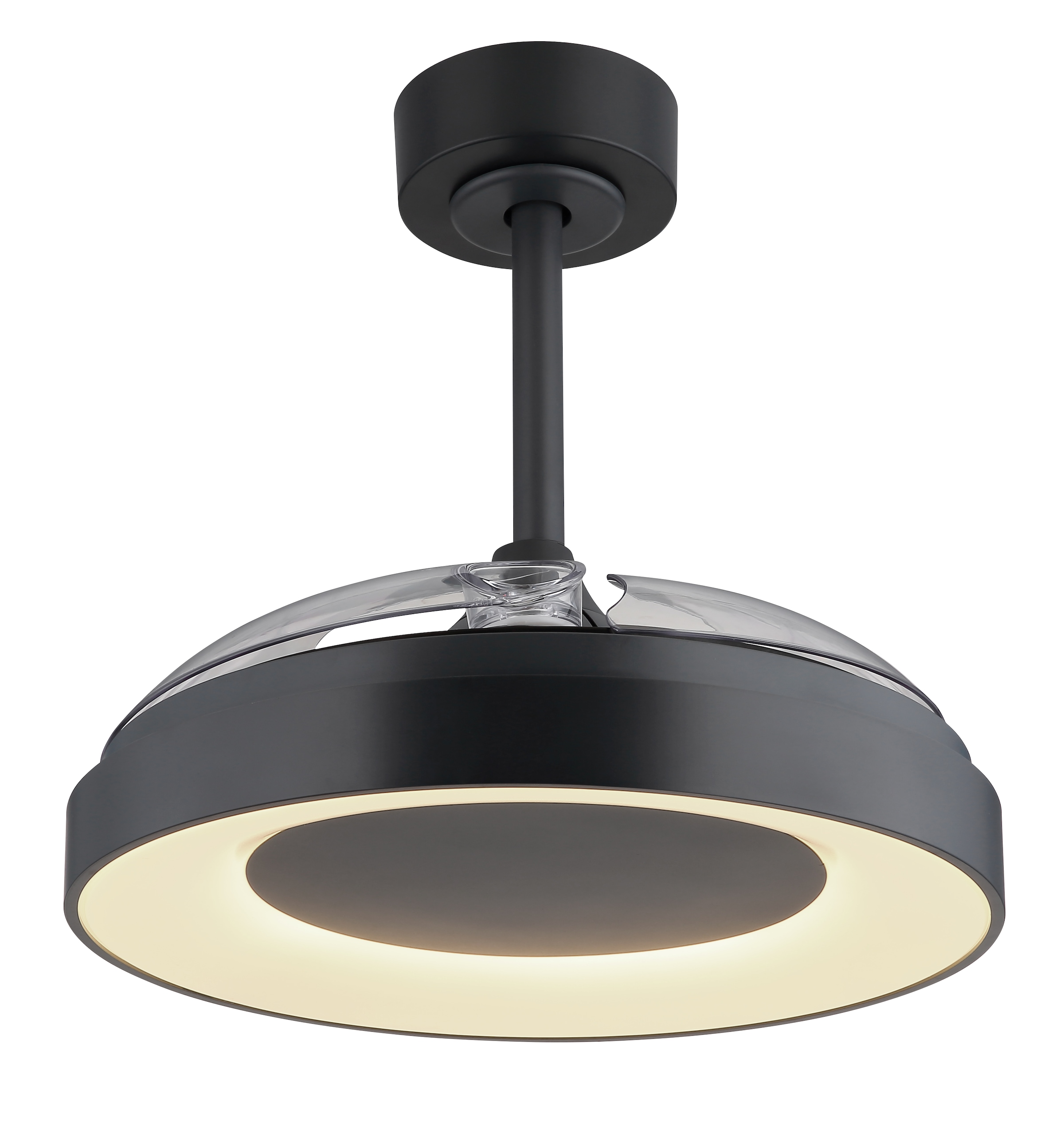 GLOBO LIGHTING Deckenleuchte »ELINA«, Leuchtmittel LED-Modul | LED fest integriert, Ventilator / Schlafzimmer / Wohnzimmer / Arbeitszimmer/ rund /3 Flügel