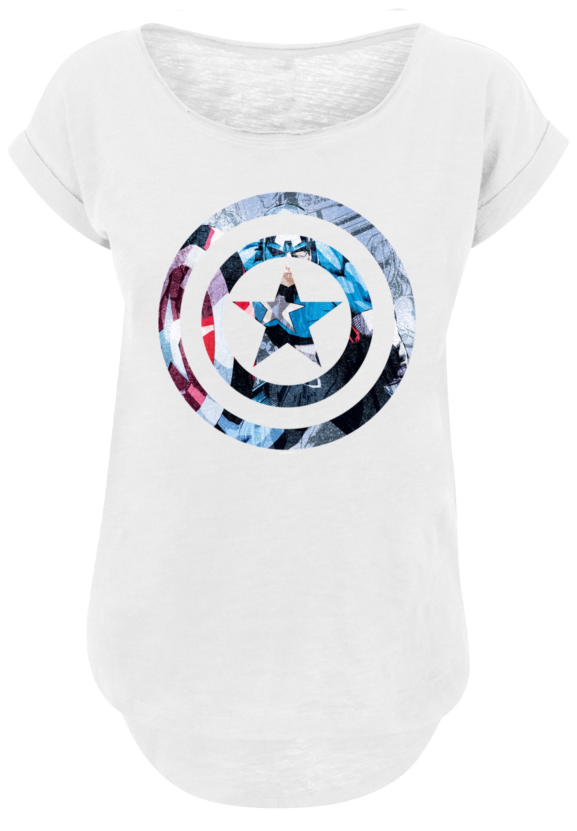F4NT4STIC T-Shirt »Marvel Superhelden Avengers Captain America«, Print