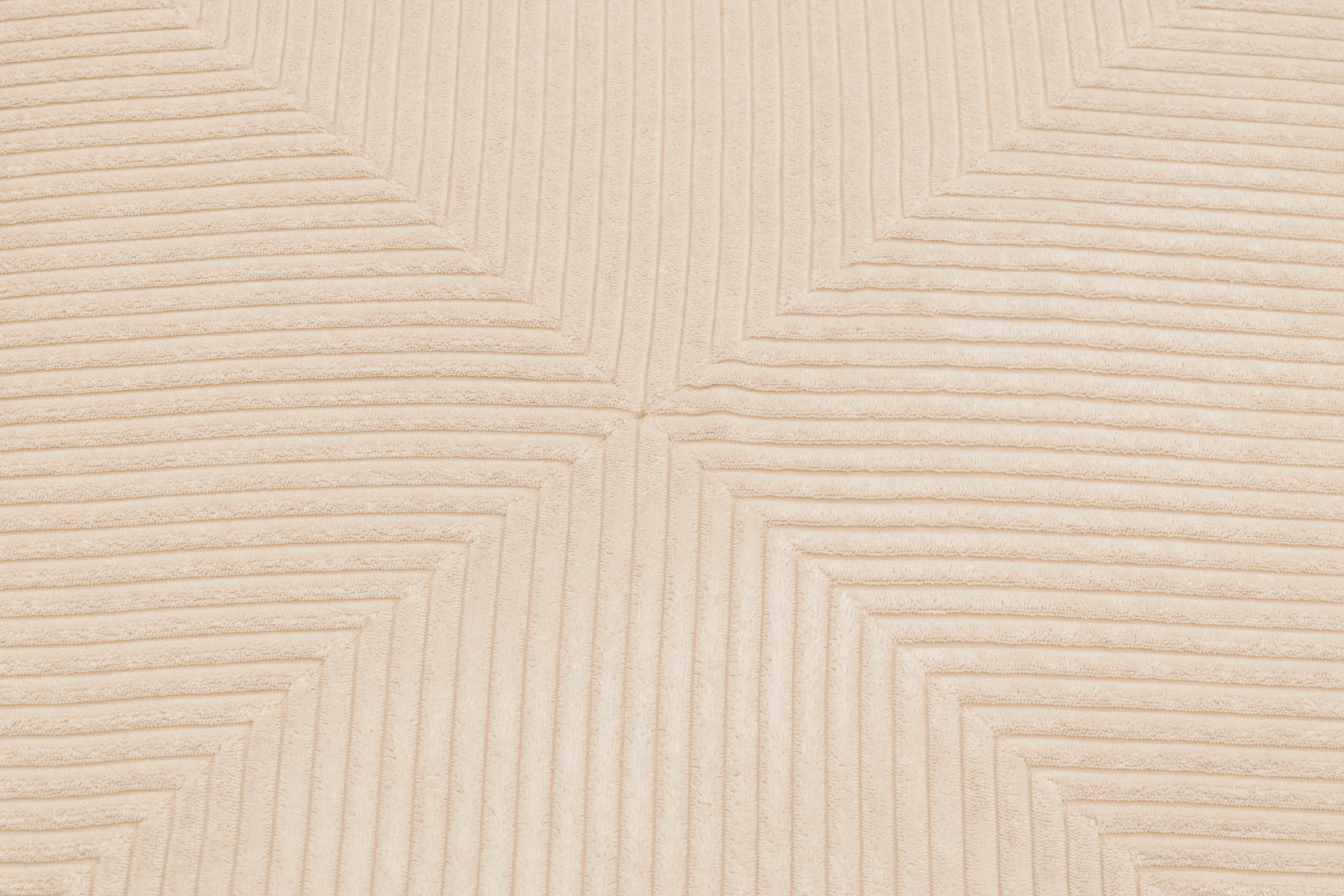 RAUM.ID Ecksofa »Gerrid L-Form«, Cord-Bezug, Modulsofa, bestehend aus Eck- und Mittelelement + Hocker