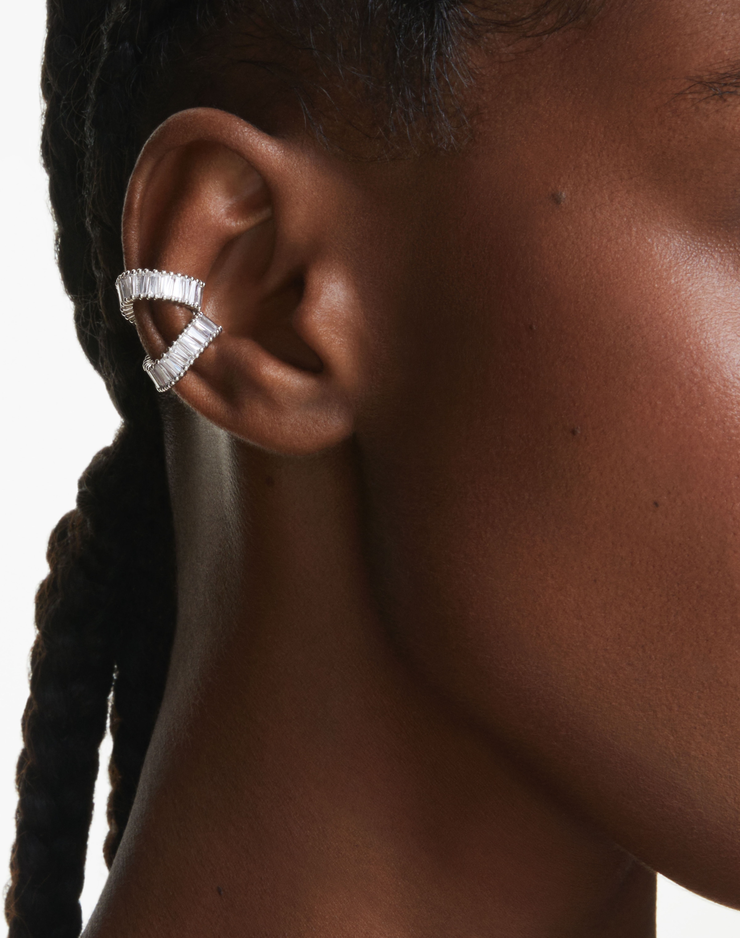 Swarovski Paar Ohrklemmen »Schmuck Geschenk Ariana Grande Ohrspangen, 5720872«, mit Swarovski® Kristall