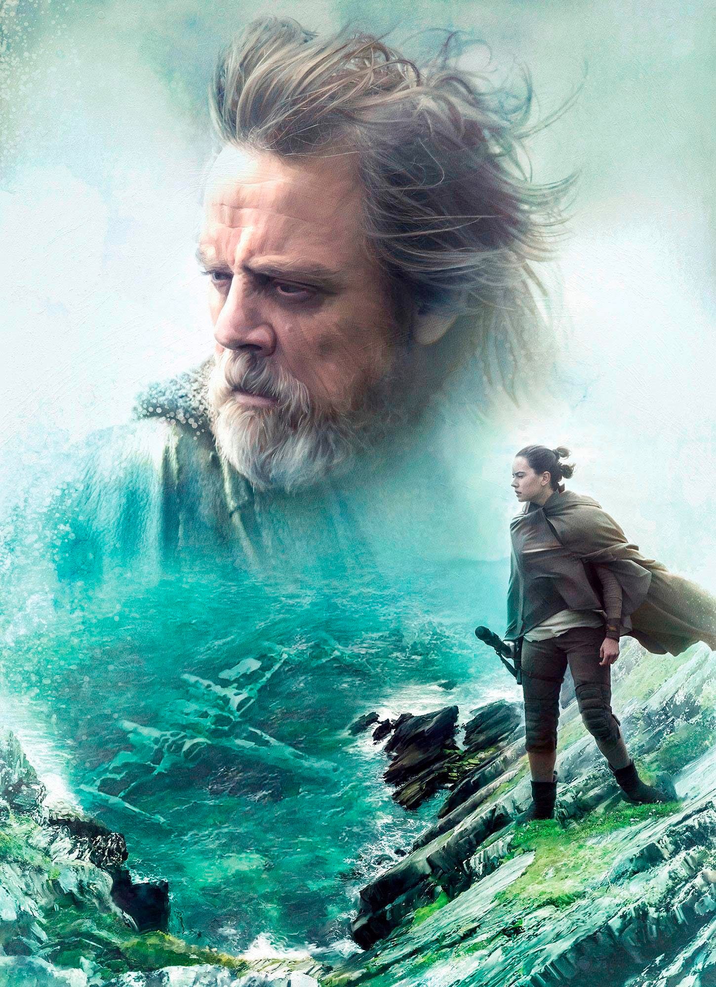 Komar Fototapete »STAR WARS The Last Jedi - Größe 184 x 254 cm«, bedruckt, Kinderzimmer