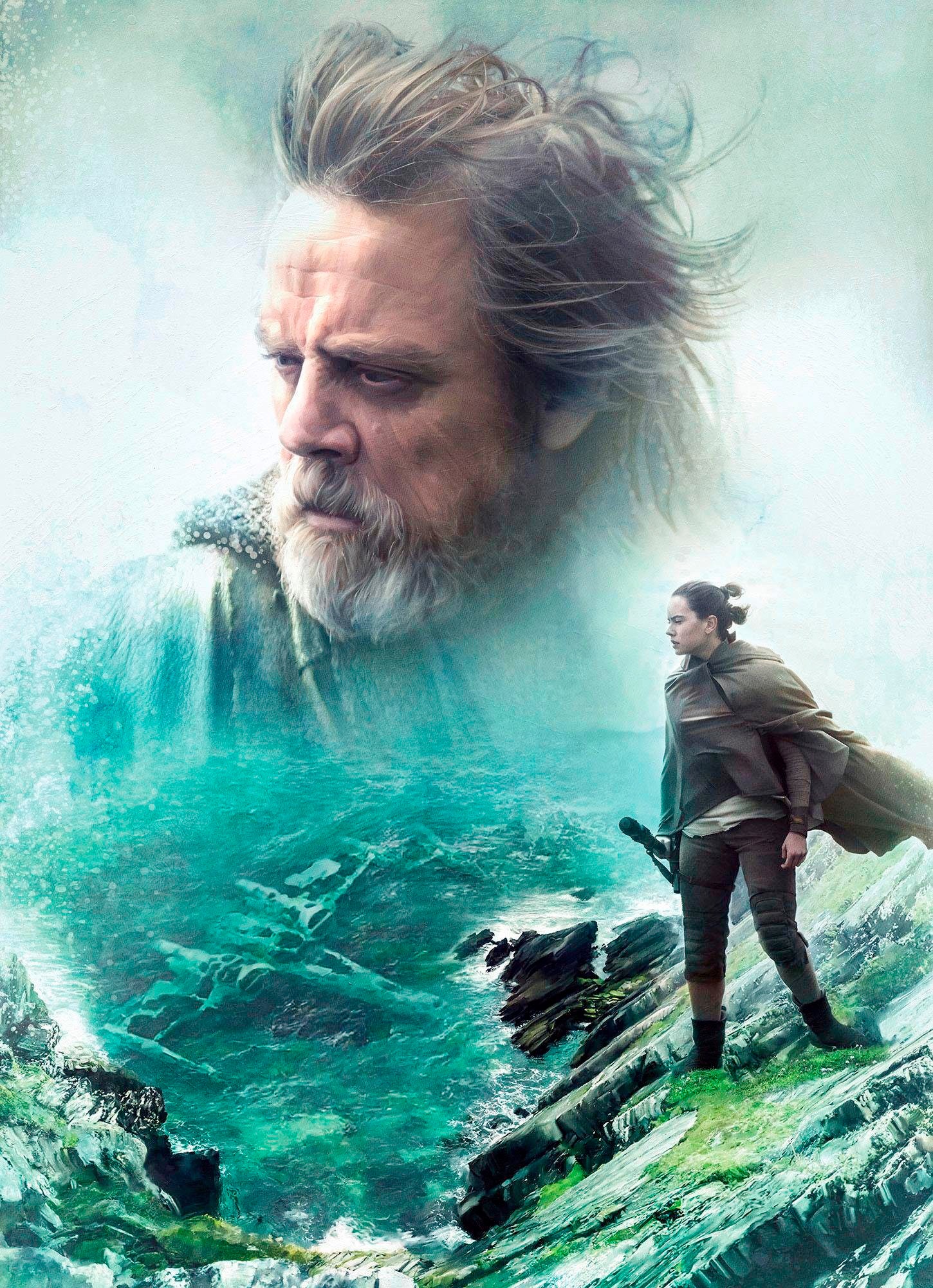 Komar Fototapete "STAR WARS The Last Jedi - Größe 184 x 254 cm" bedruckt glatt Kinderzimmer