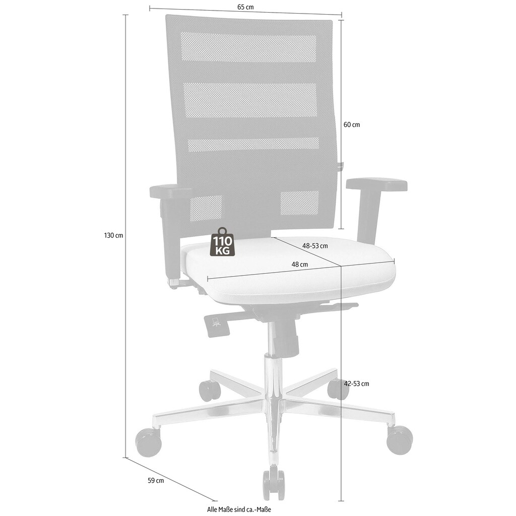 TOPSTAR Bürostuhl »Sitness X-Pander Plus«