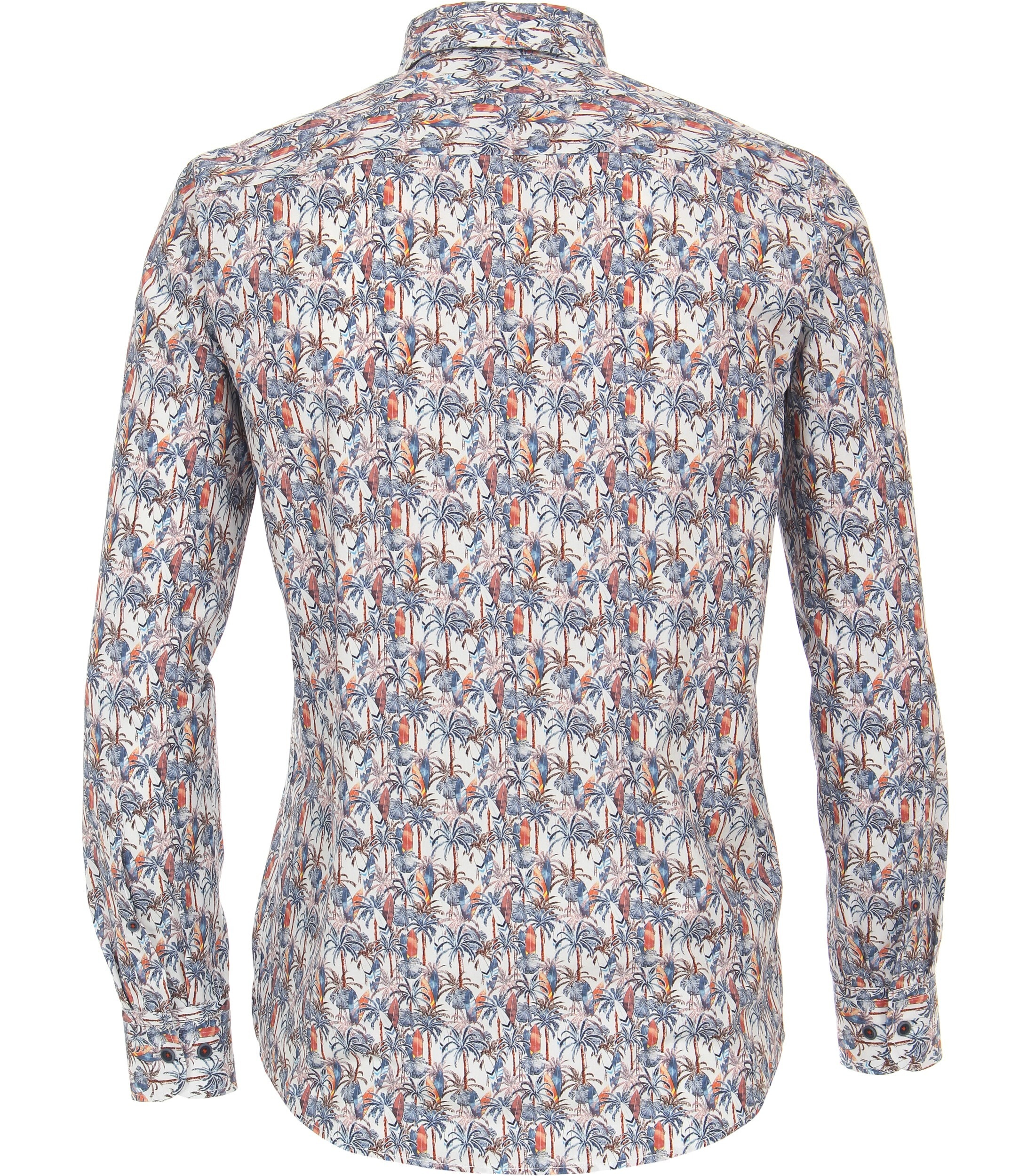 CASAMODA Langarmhemd »CASAMODA Freizeithemd "Green"-Kollektion Print«