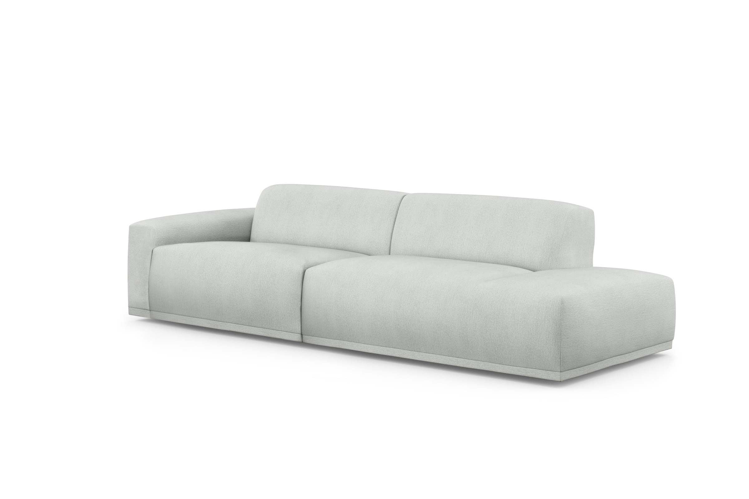 Thumbnail - TRENDMANUFAKTUR "Braga, mit hochwertigem Kaltschaum, Megasofa, in Cord erhältlich" modernes Big-Sofa, Couch mit hohem Si...