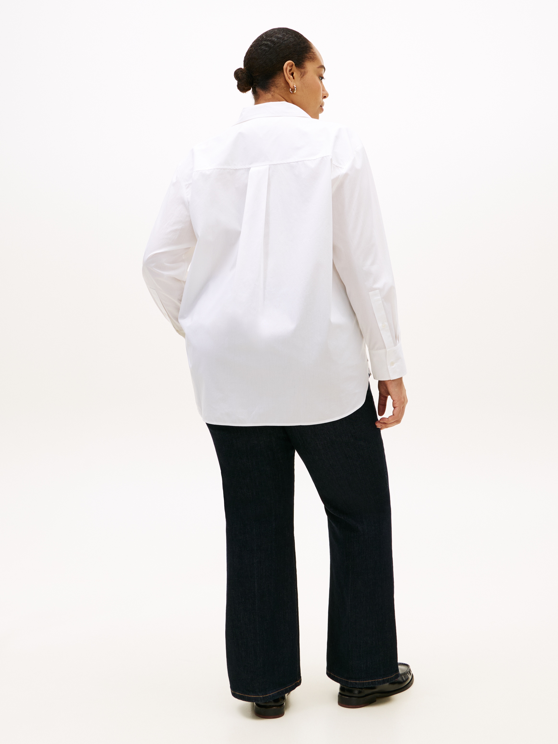 Tommy Hilfiger Curve Hemdbluse »CRV COTTON EASY SHIRT«