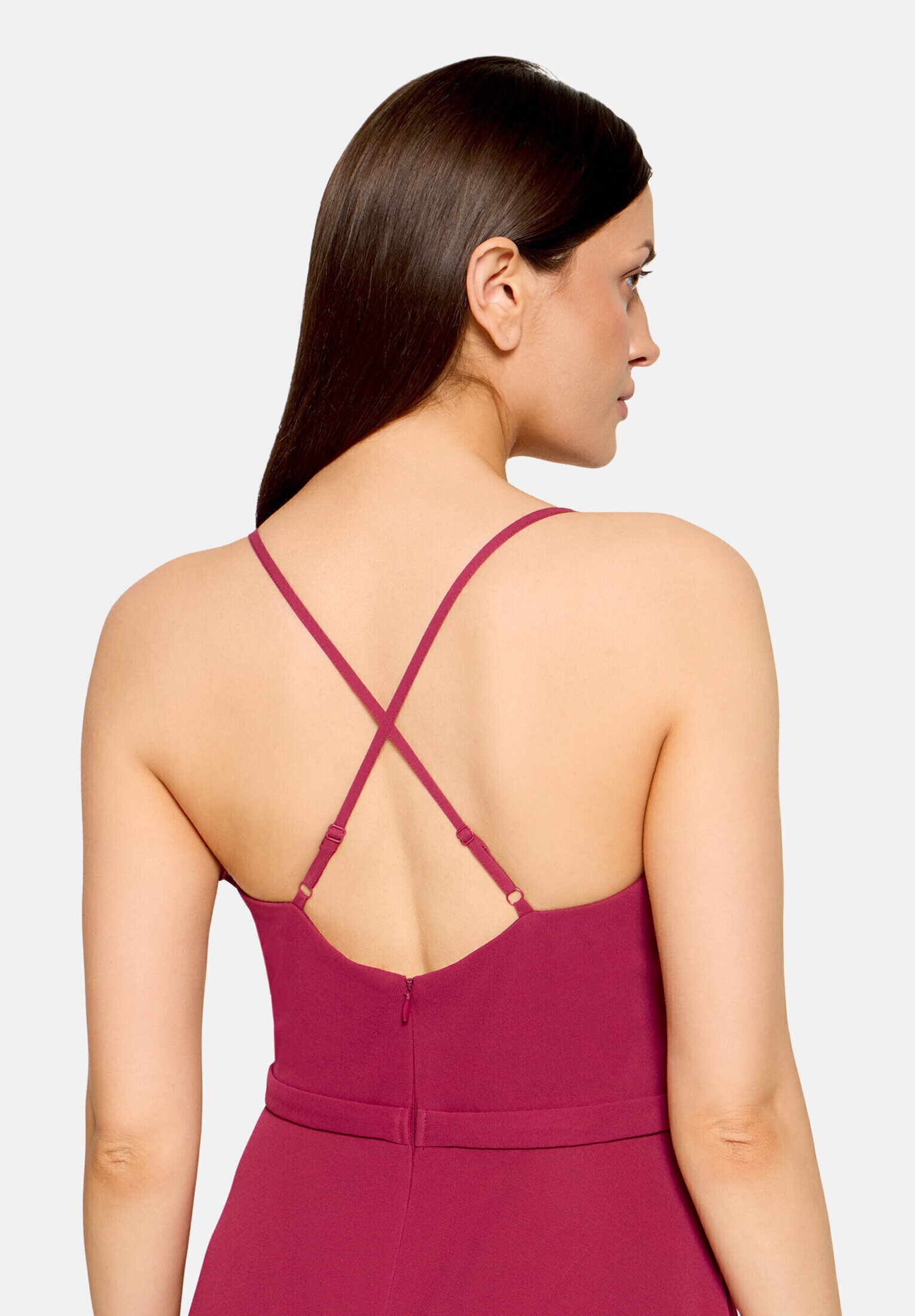 Vera Mont Abendkleid »Damen mit Volant« Ohne Tasche Wickel-Design