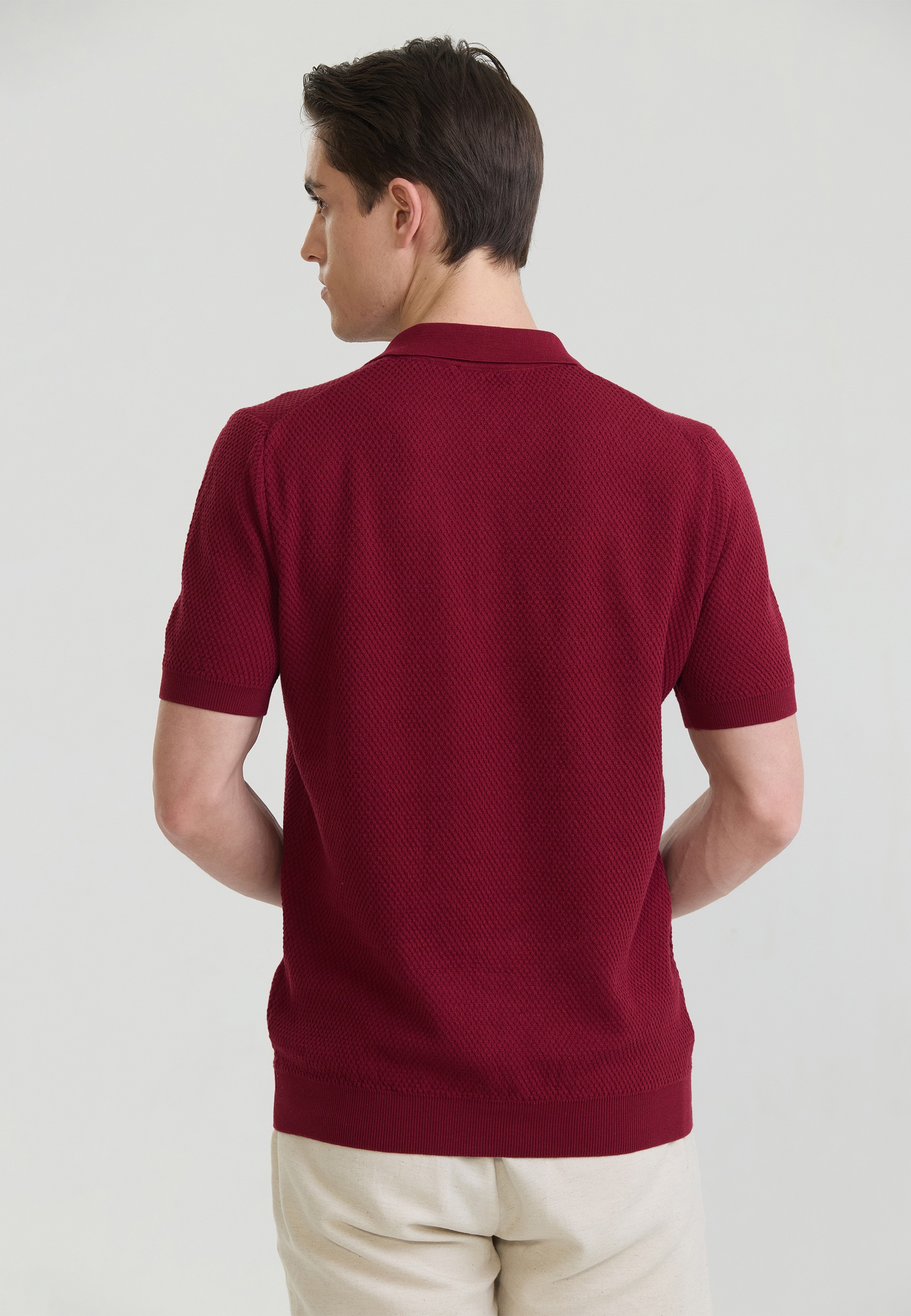Felix Hardy Kurzarmshirt »Strick-Polo Shirt Kurzarm«