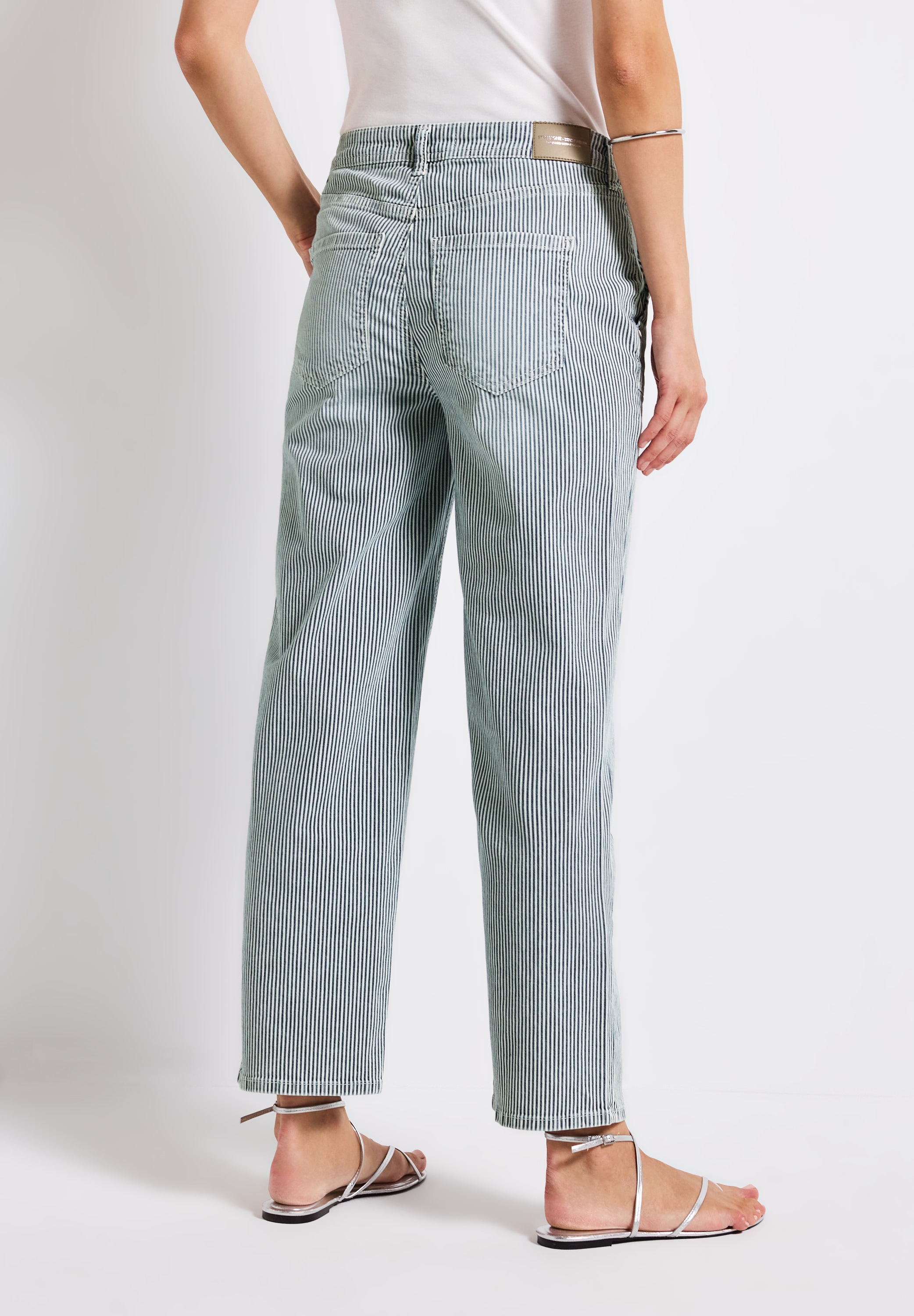 STREET ONE Straight-Jeans, High Waist günstig online kaufen