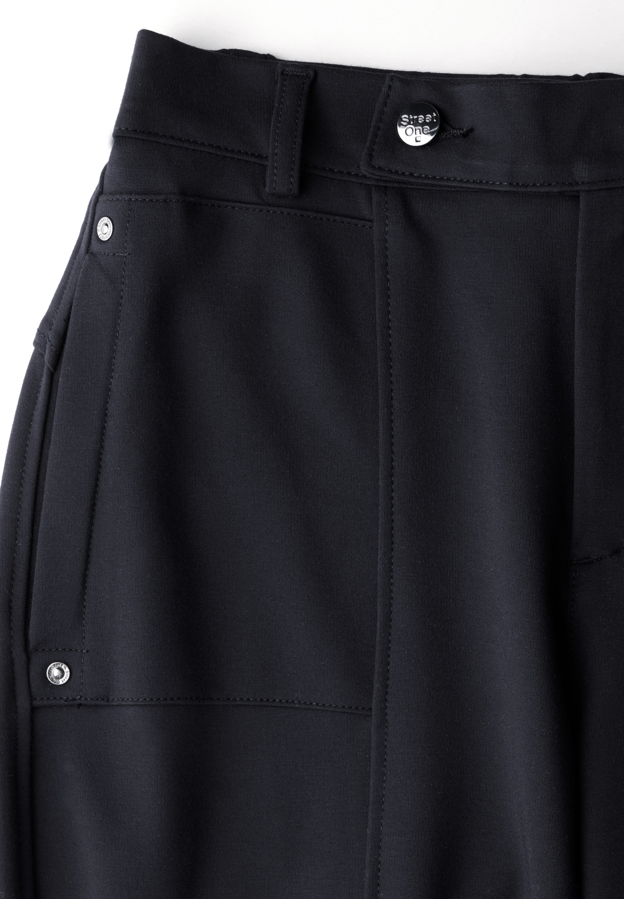 STREET ONE Stoffhose, High Waist