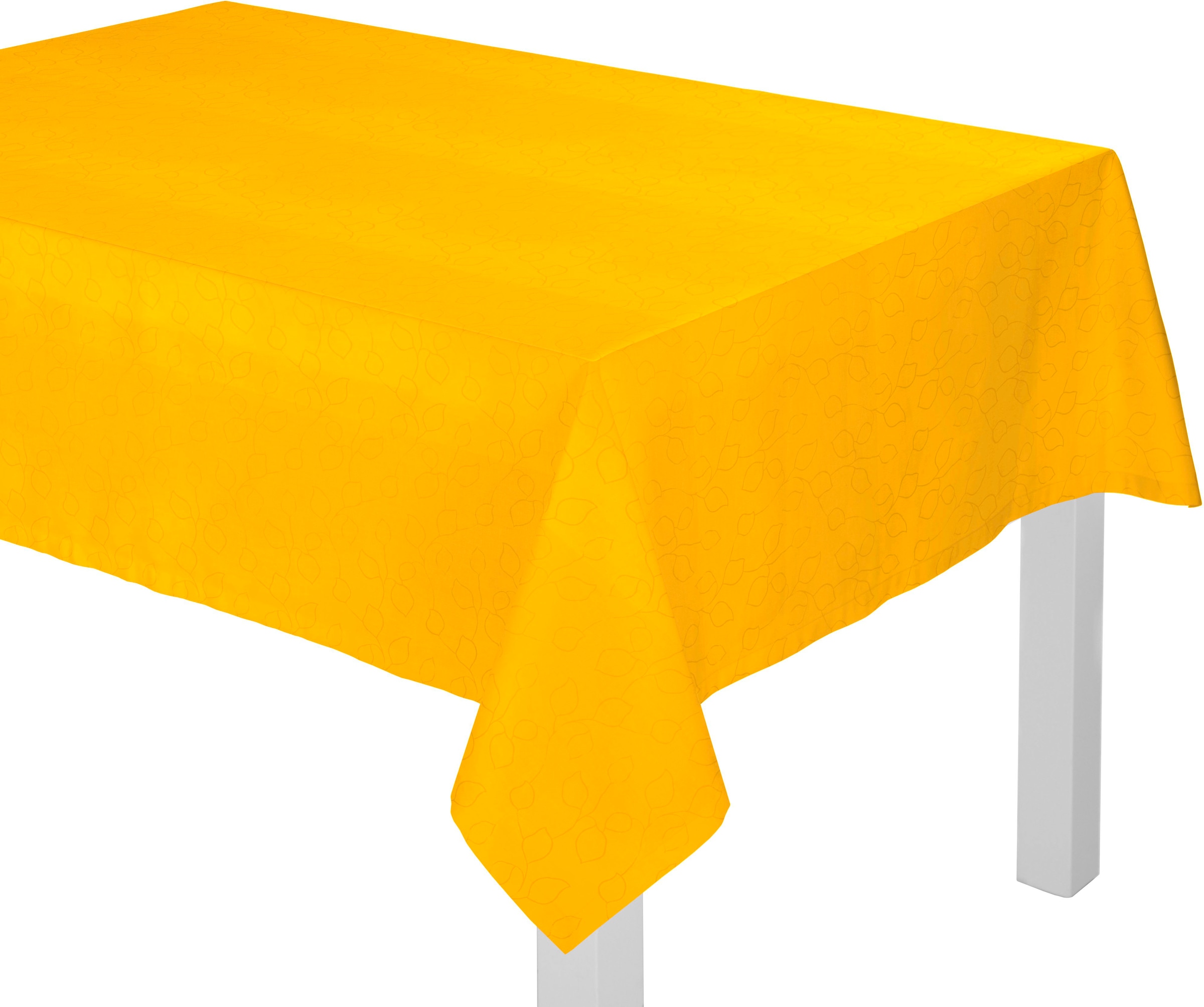 Wirth Tischdecke "Westport" Made in Germany, Jacquard Dekostoff, Blatt-Desi günstig online kaufen