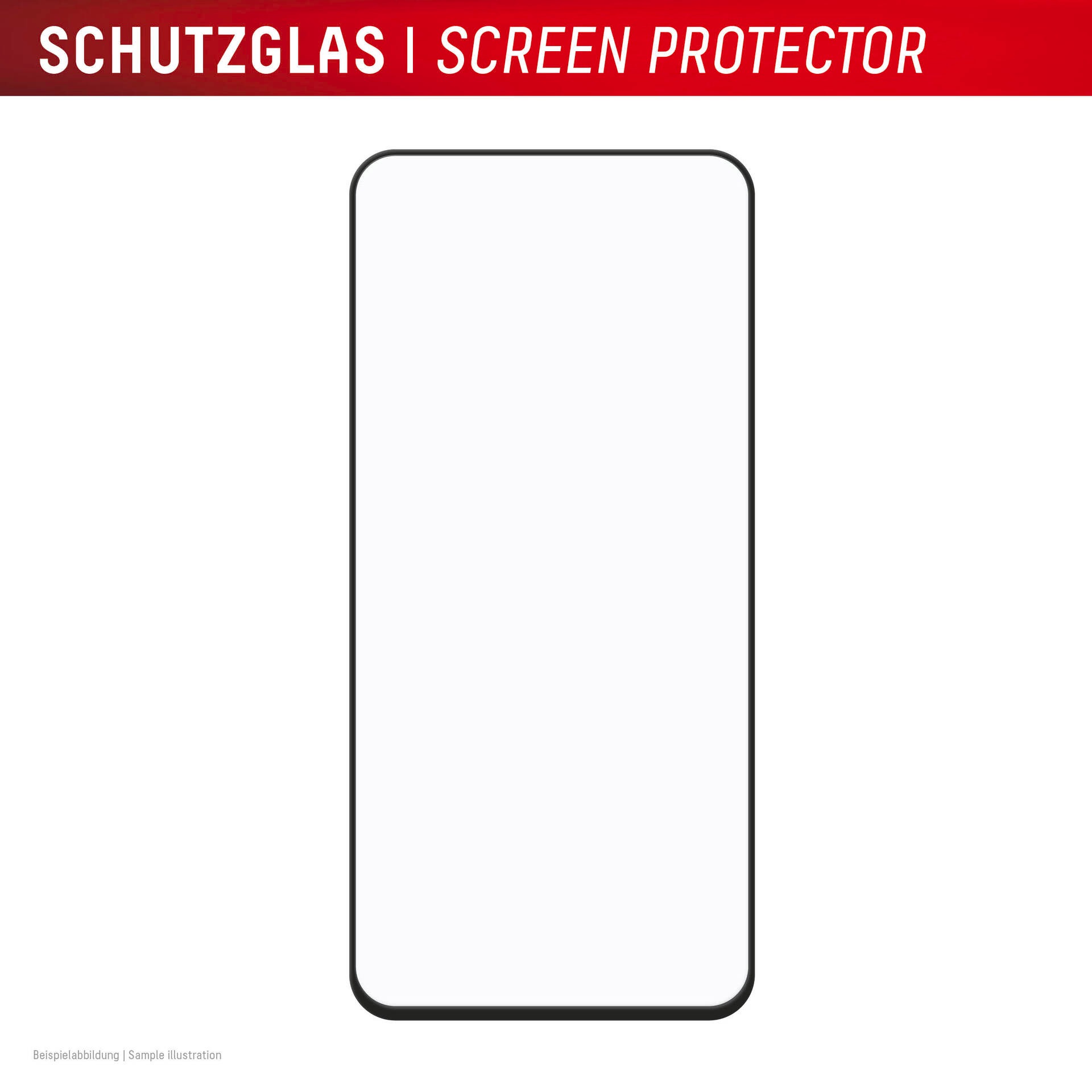 Displex Displayschutzglas »Real Glass Full Cover«, Displayschutzfolie, Schutzfolie, Bildschirmschutz, kratz- & stoßfest