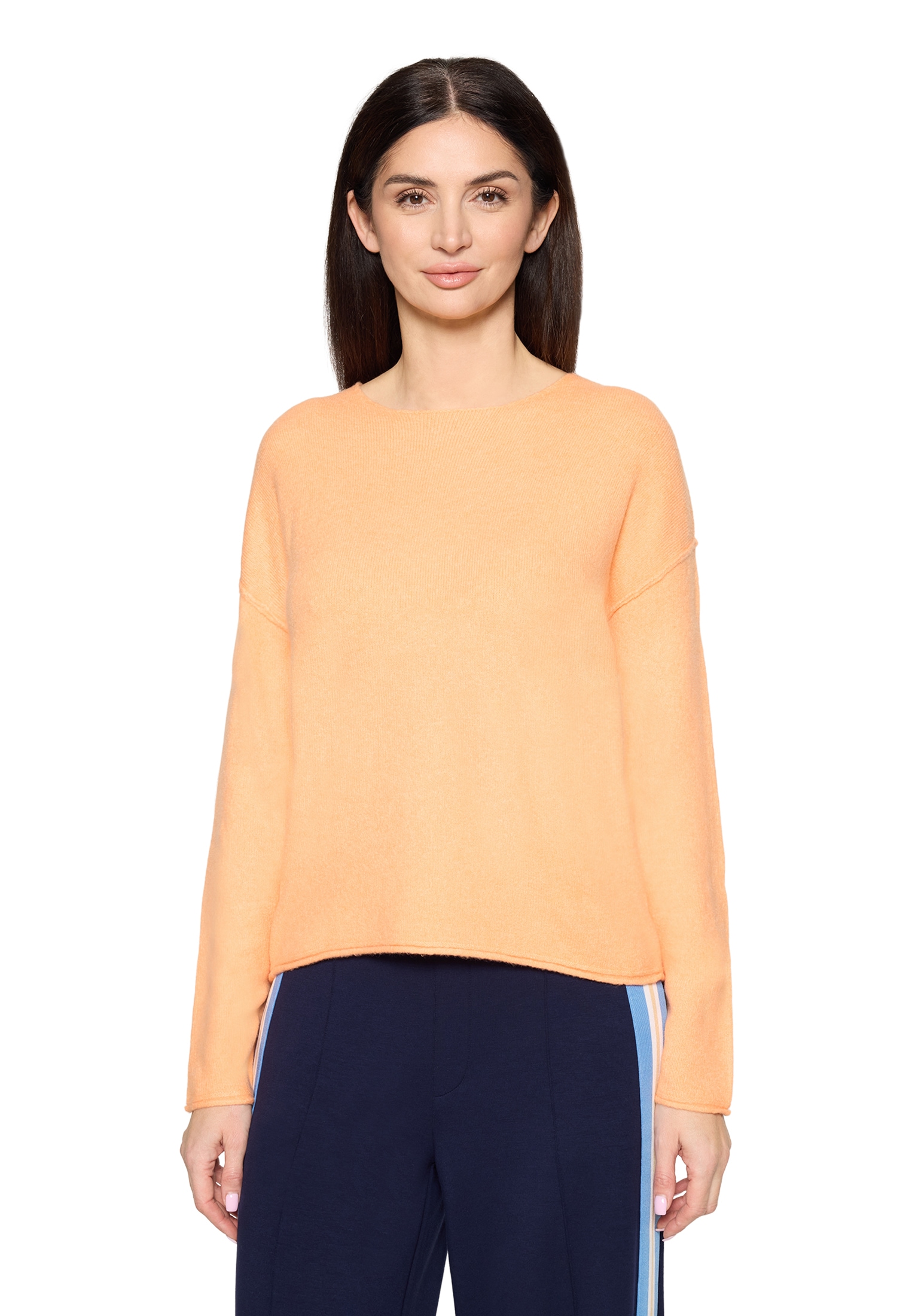 Cartoon Strickpullover "Damen mit Rundhalsausschnitt" 1 tlg. günstig online kaufen