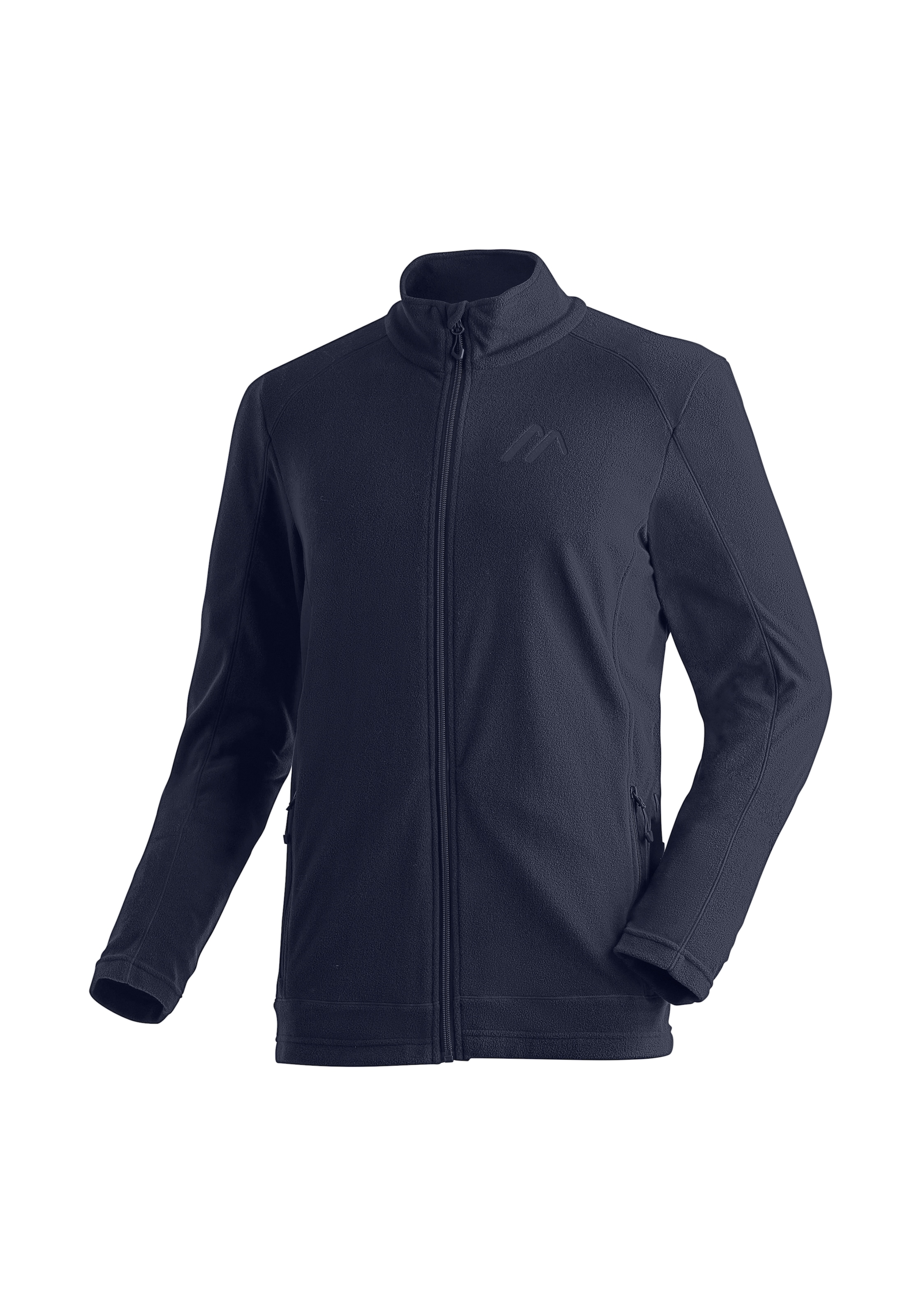 Maier Sports Fleecejacke "Dennis Jacket M" Herren Midlayer, pflegeleichtes Fleece mit 2 RV-Taschen