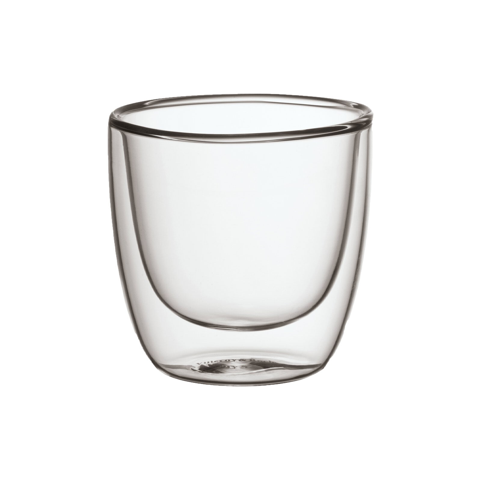 Villeroy & Boch Thermoglas »Doppelwandige Becher Manufacture Rock 60 ml 6er Set transparent«