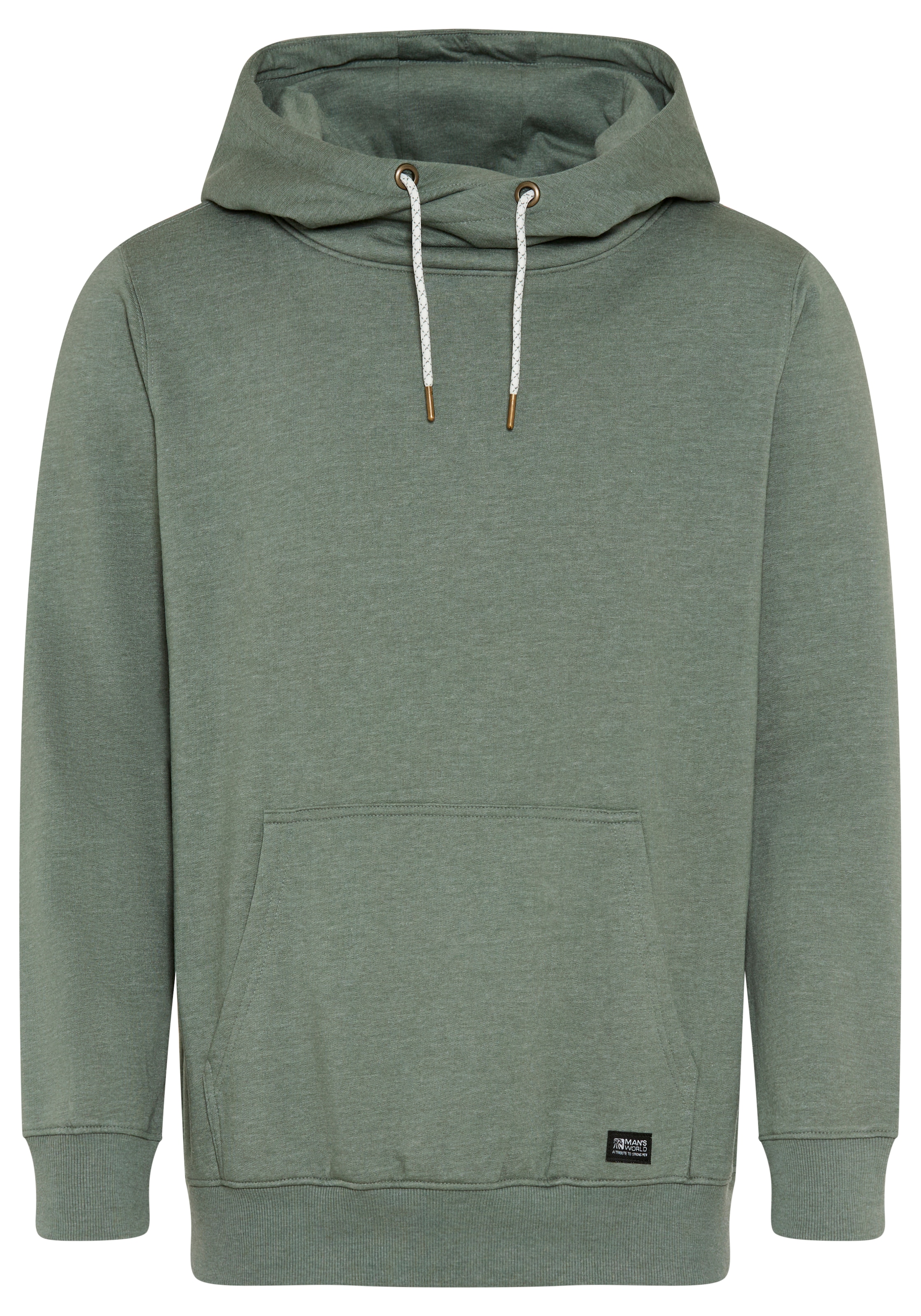 Man's World Kapuzensweatshirt , mit weitem Halsaussschnitt, auch in großen Größen erhältlich
