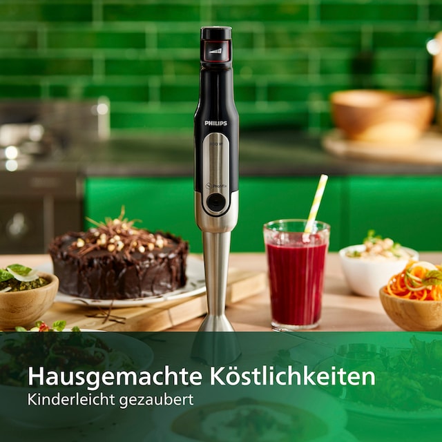 SpeedTouch, 800 Trinkflasche Philips BAUR inkl. W Togo Mixbecher«, Stabmixer & »HR2650/90 Viva, 2-in-1 |