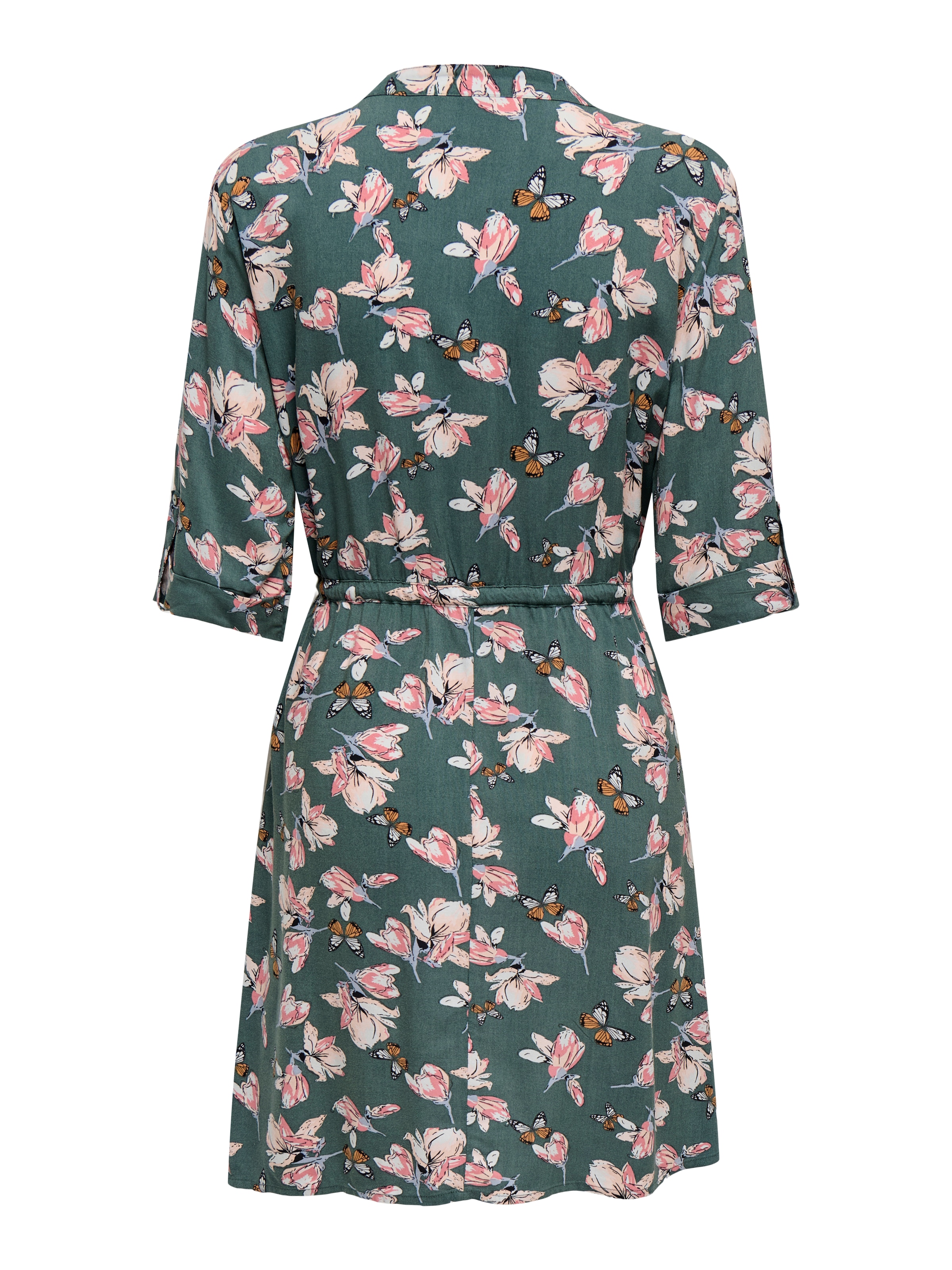 ONLY Tunikakleid »ONLCORA 3/4 V-NECK TUNIC CS PTM«, Sommerkleid