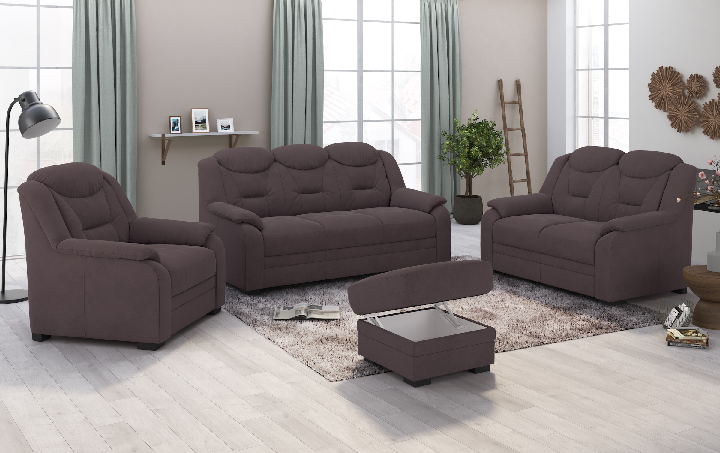 COTTA 2-Sitzer »Marcus«, Sofa mit hoher Rückenlehne
