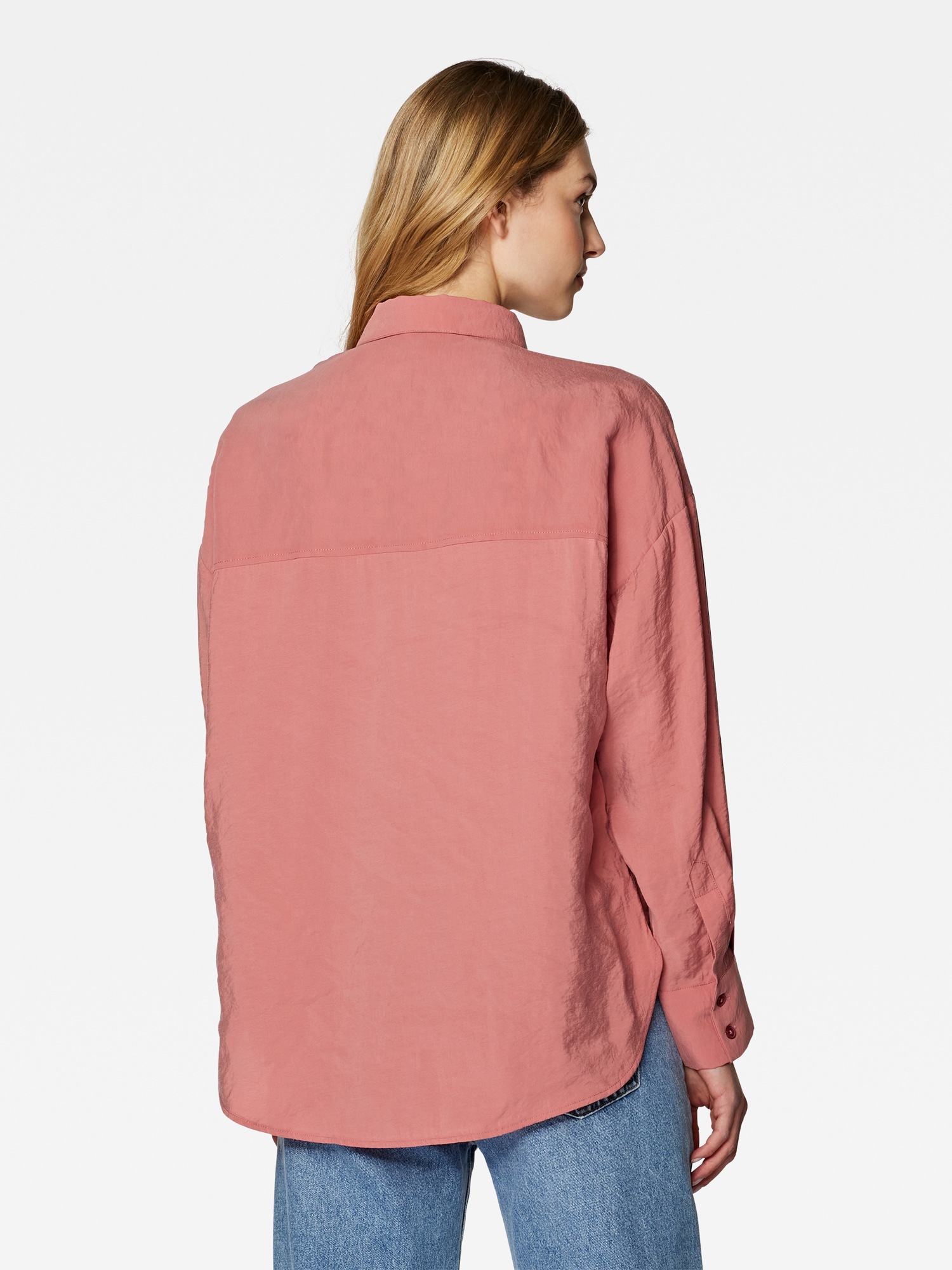 Mavi Hemdbluse »LONG SLEEVE SHIRT«, Bluse aus Lux Touch