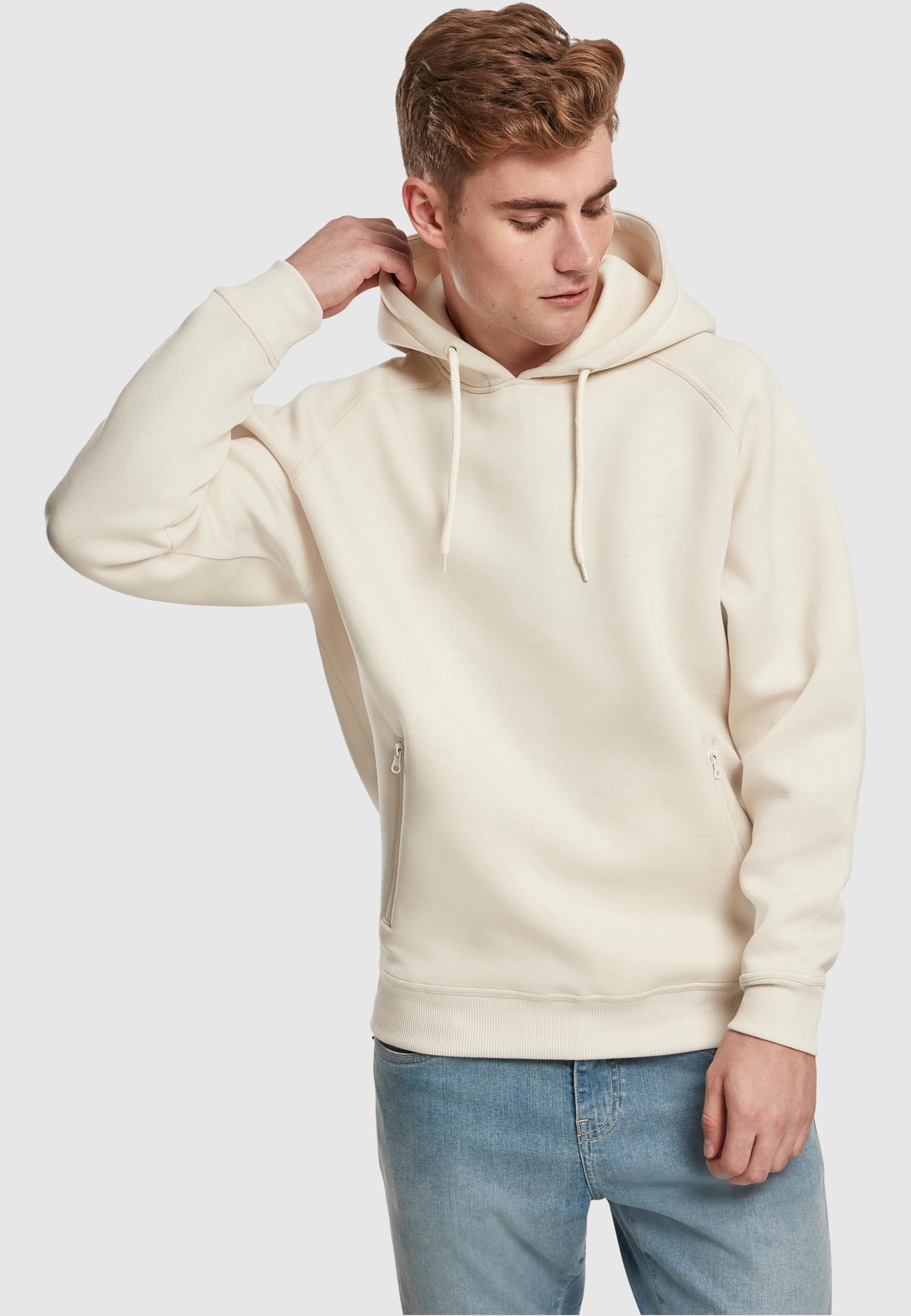 URBAN CLASSICS Kapuzensweatshirt »Urban Classics Herren Raglan Zip Pocket Hoody«, (1 tlg.)