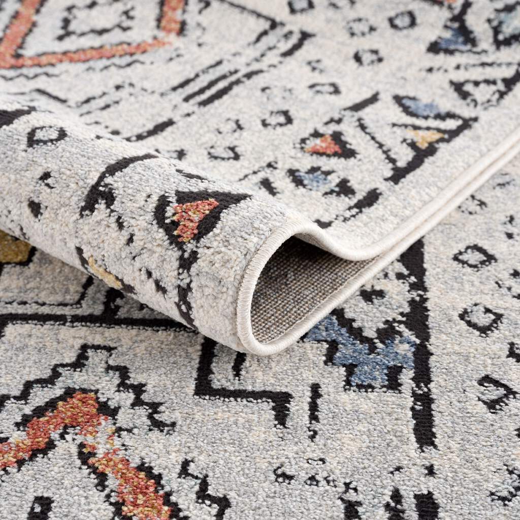 Carpet City Läufer »Mista 2565«, rechteckig, 9 mm Höhe, Kurzflor, Boho-Optik, Multicolor, Weich, ideal für Flur & Diele