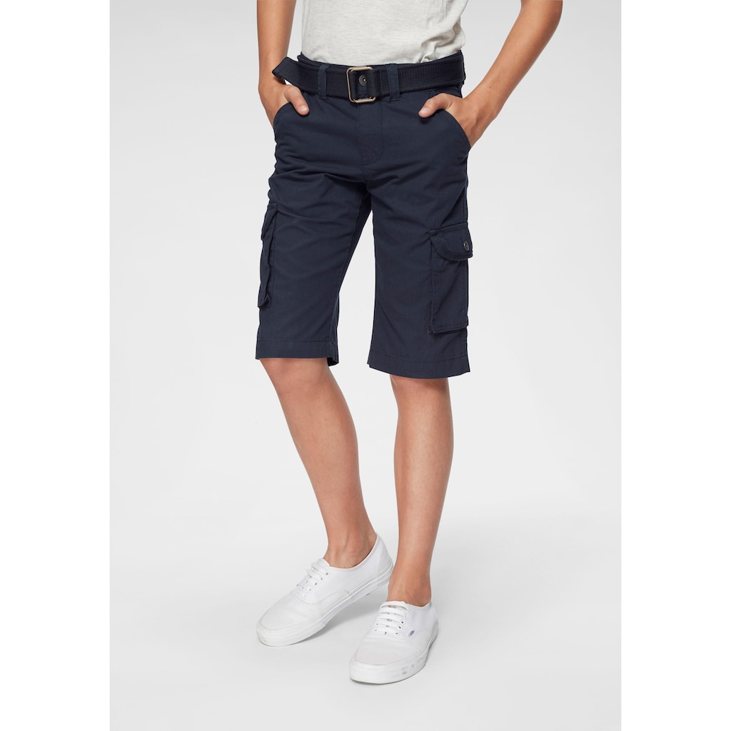 KIDSWORLD Bermudas »Bermuda+Gürtel«, (Set, 2 tlg.), mit Textilgürtel