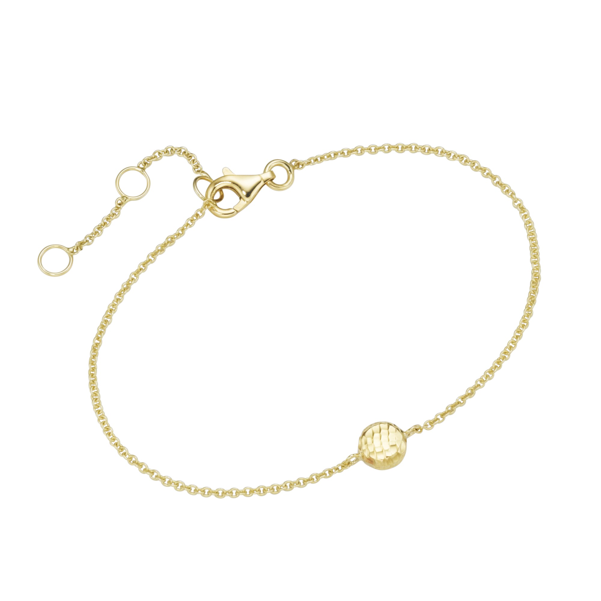 »Mittelteil rund, Gold Armband 375« diamantiert, | BAUR Luigi kaufen Merano