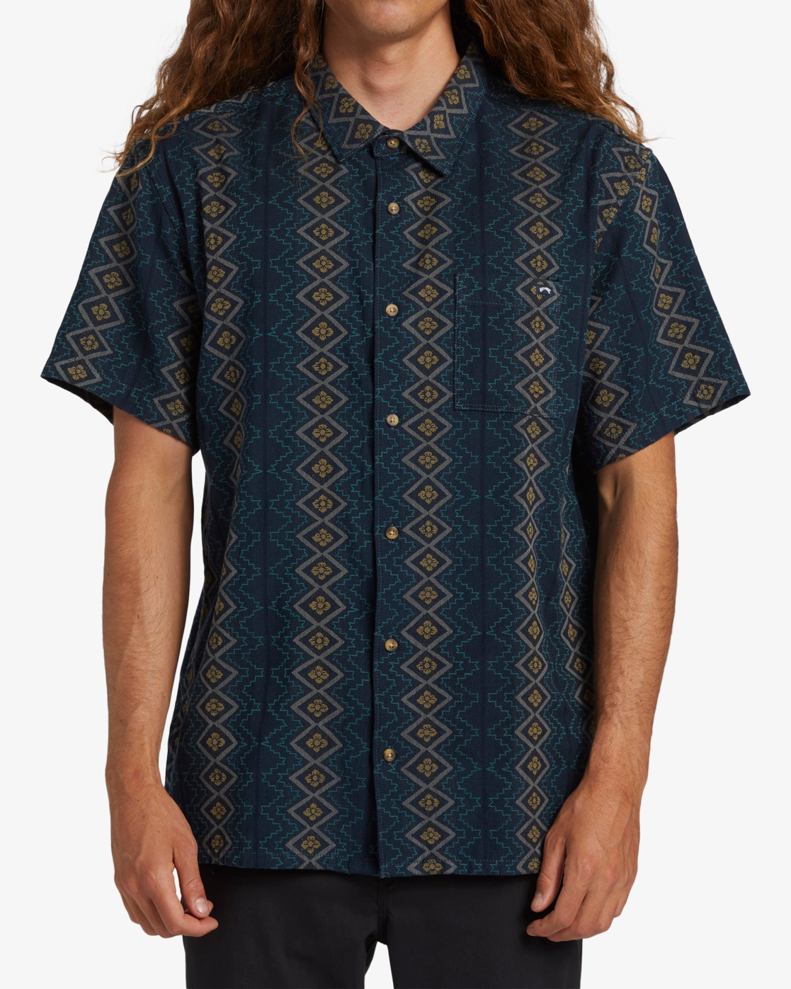 Billabong Kurzarmhemd "Sundays Jacquard" günstig online kaufen