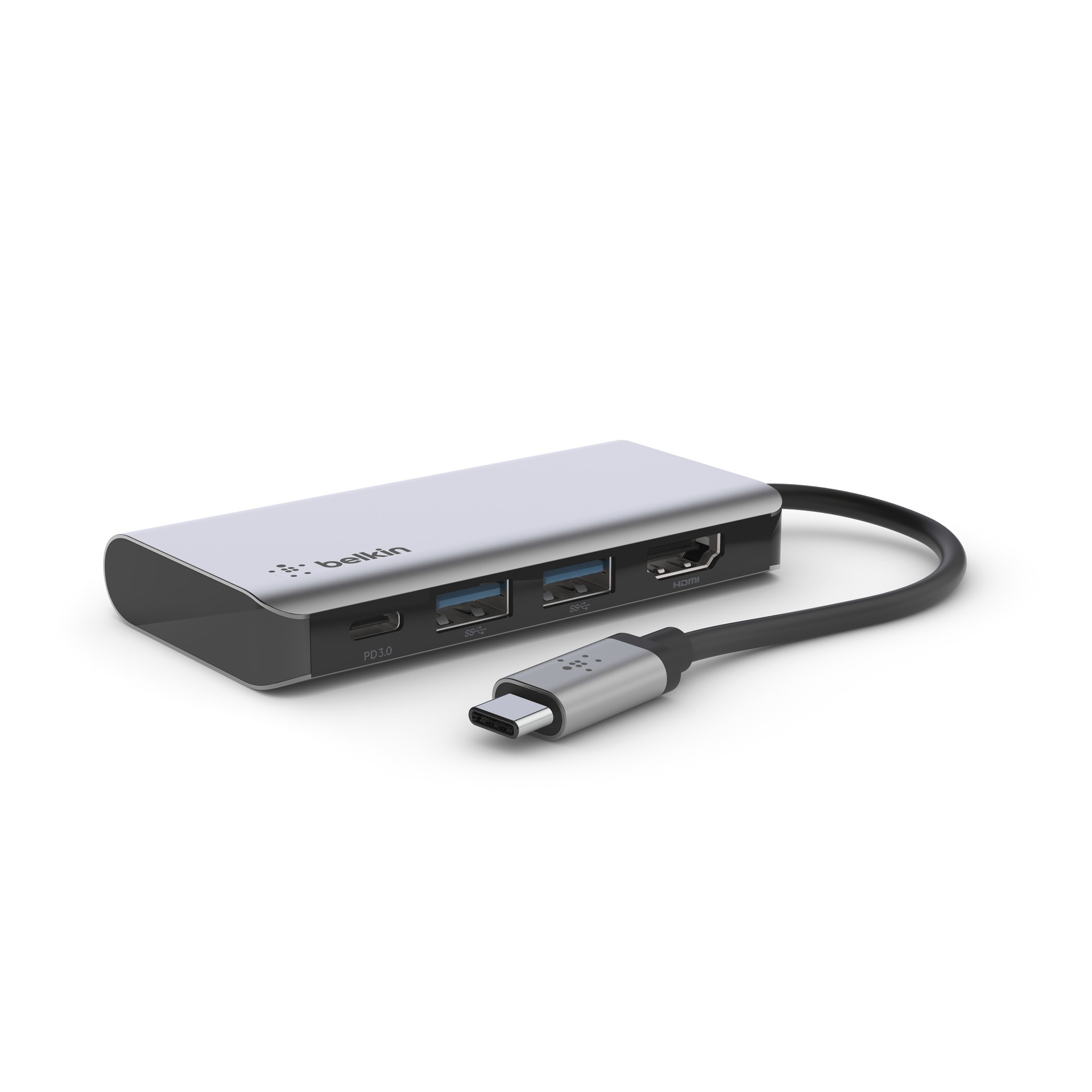 Belkin USB-Verteiler »USB-C 4-in-1 Multiport Adapter«